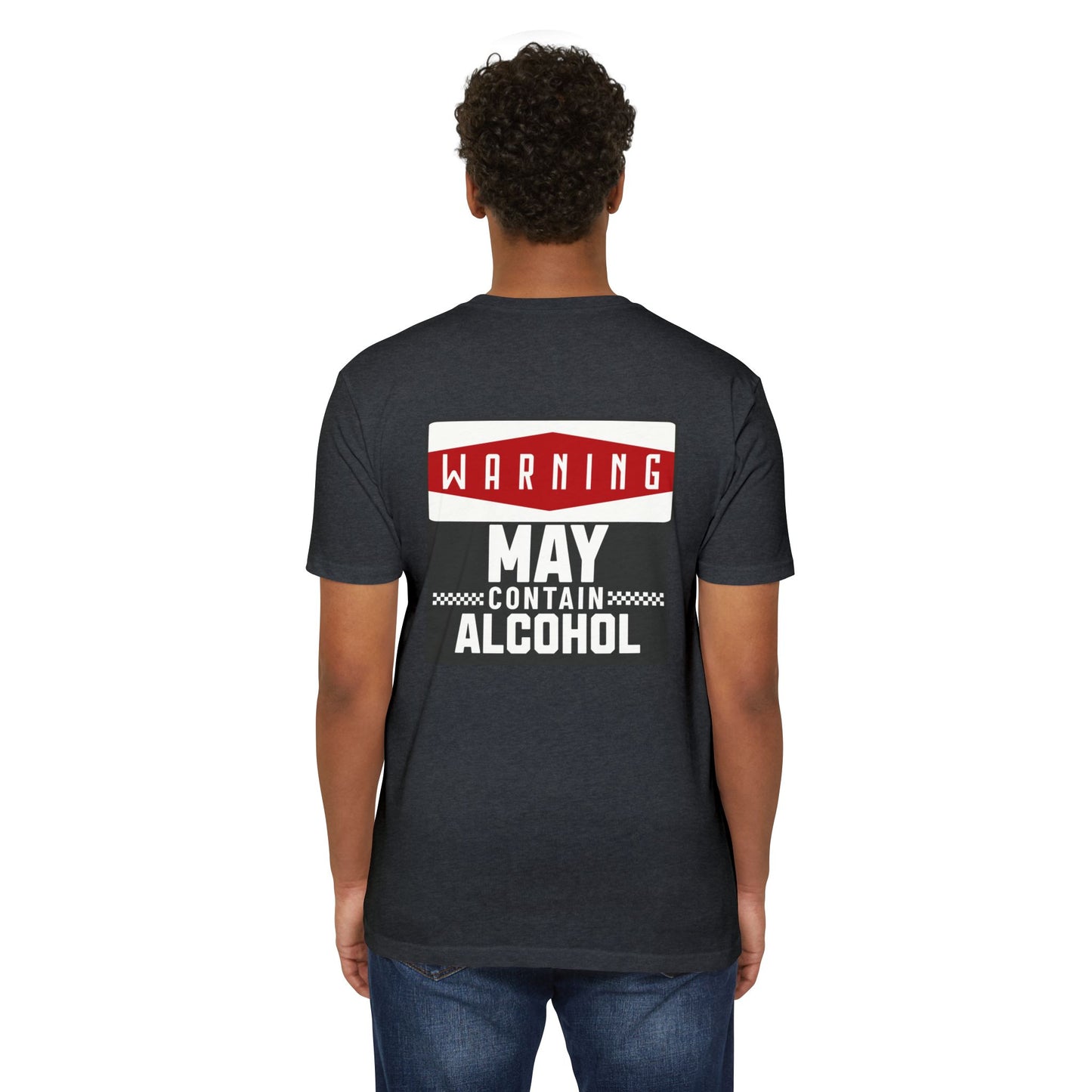 Warning May Contain Alcohol T-Shirt — Funny Salty Attitude Tee for Party Lovers