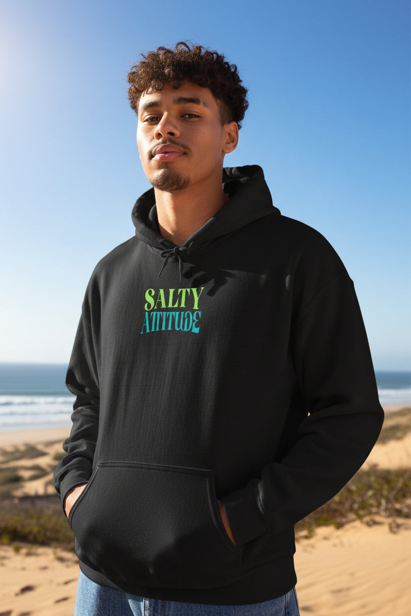 Salty Vibes hoodie | Palm Tree Wave hoodie