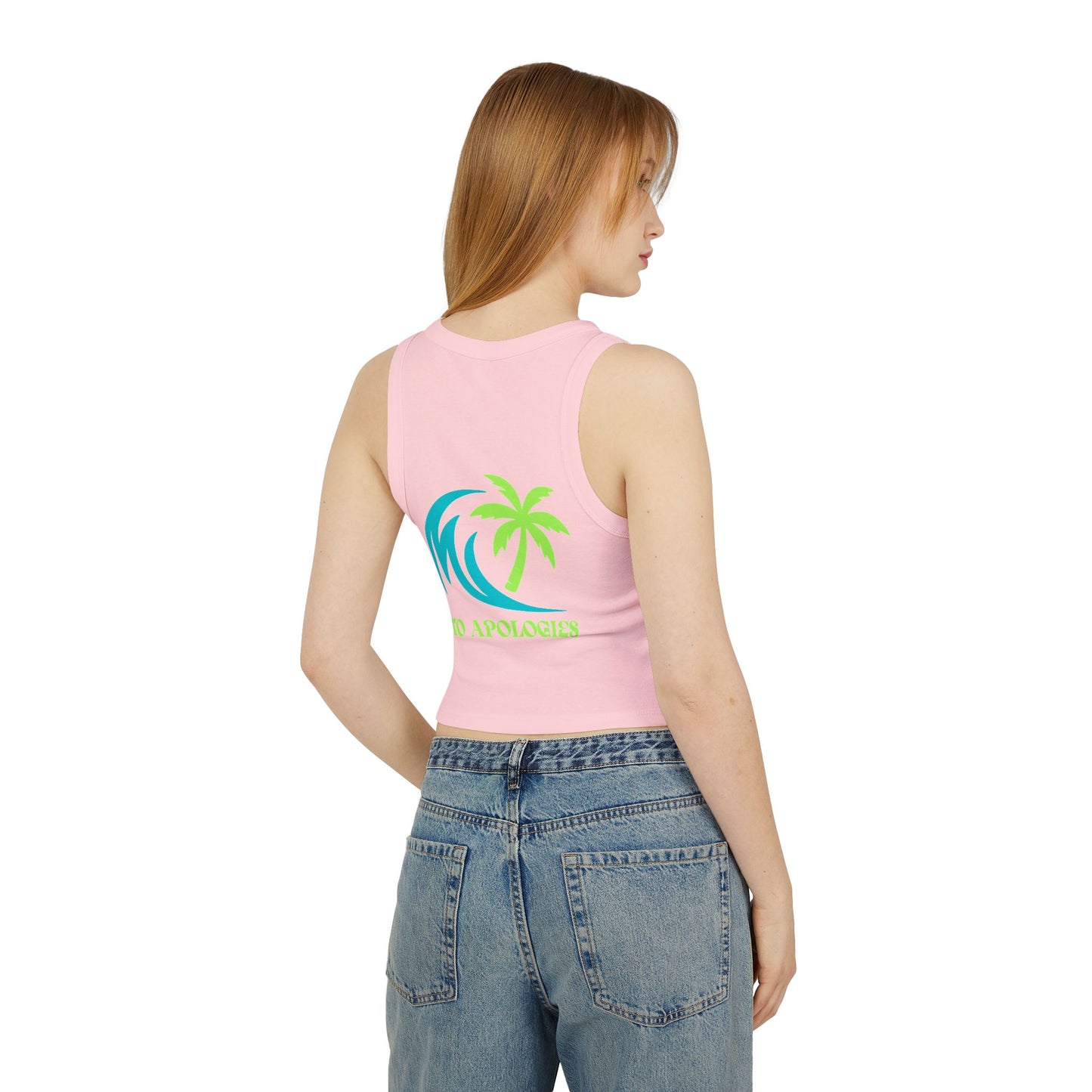 Women's Racer Tank Top - Sassy Summer Apparel, Beach Wear, Vacation Top