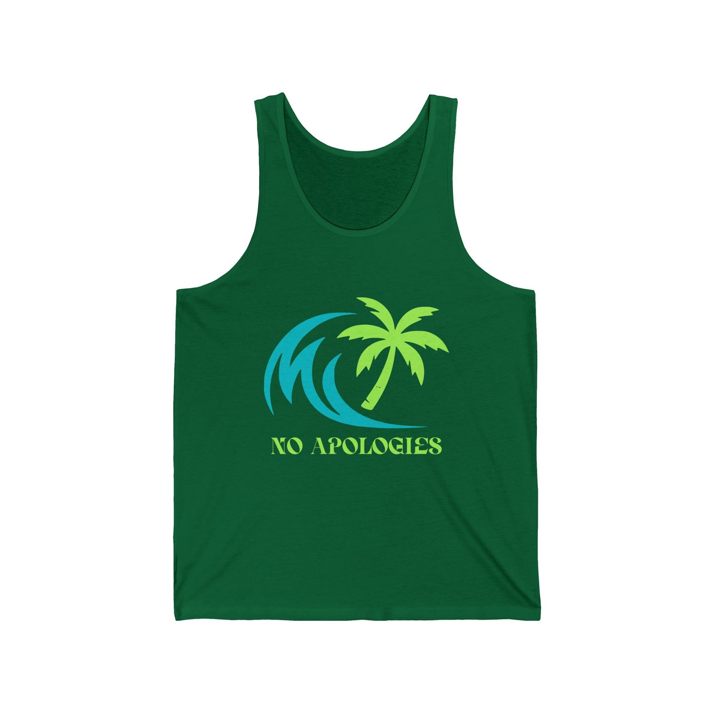 Tropical Vibes Tank, Beach Party Wear, No Apologies Top, Salty Attitude Shirt