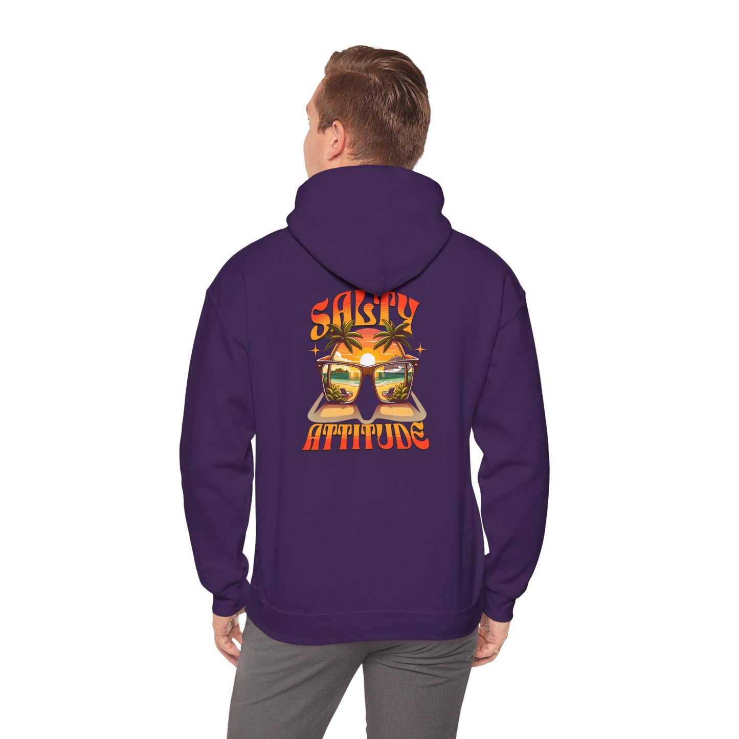 Sun glasses hoodie | Palm Tree Wave hoodie