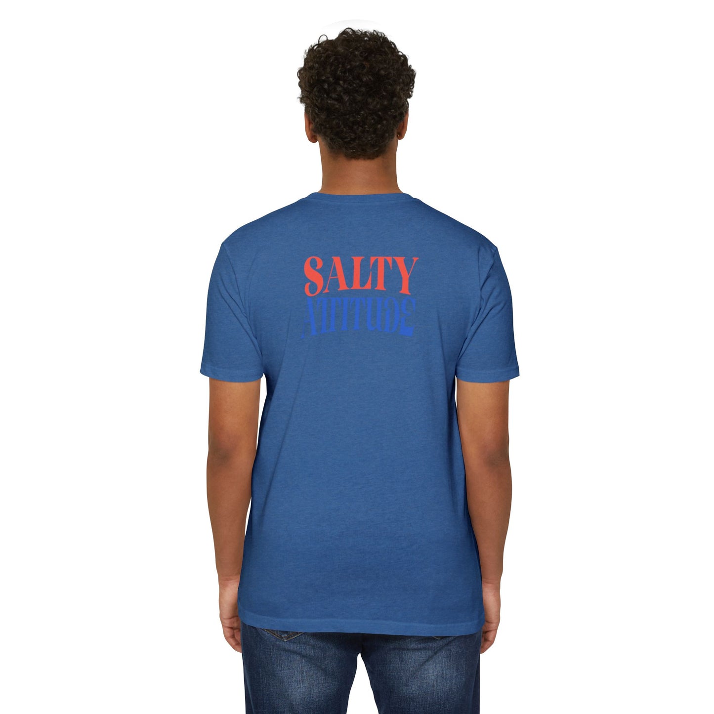 Salty Attitude T-Shirt — "My Blood Type Is ABV" Beach Beer Graphic Tee