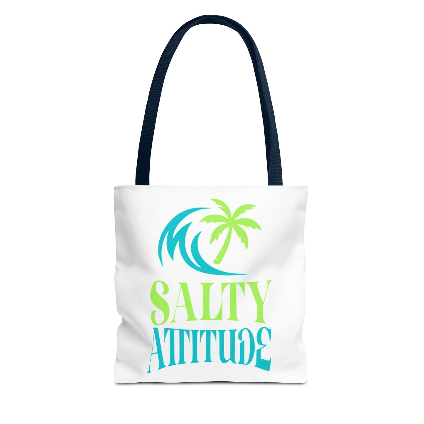 Salty Attitude Tote Bag - Beach Vibes, Summer Essential, Fun Gift, Eco-Friendly