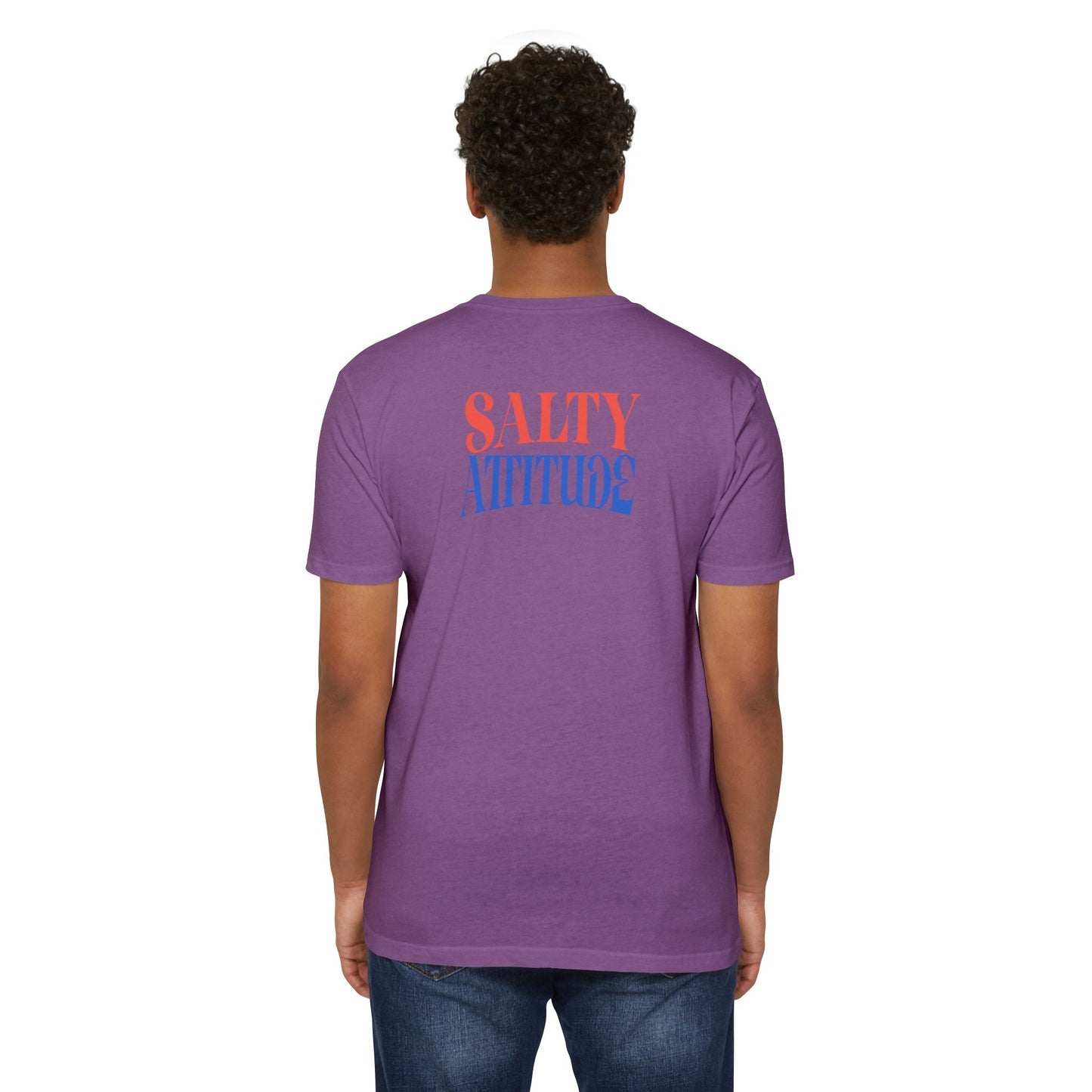 Salty Attitude T-Shirt — "My Blood Type Is ABV" Beach Beer Graphic Tee
