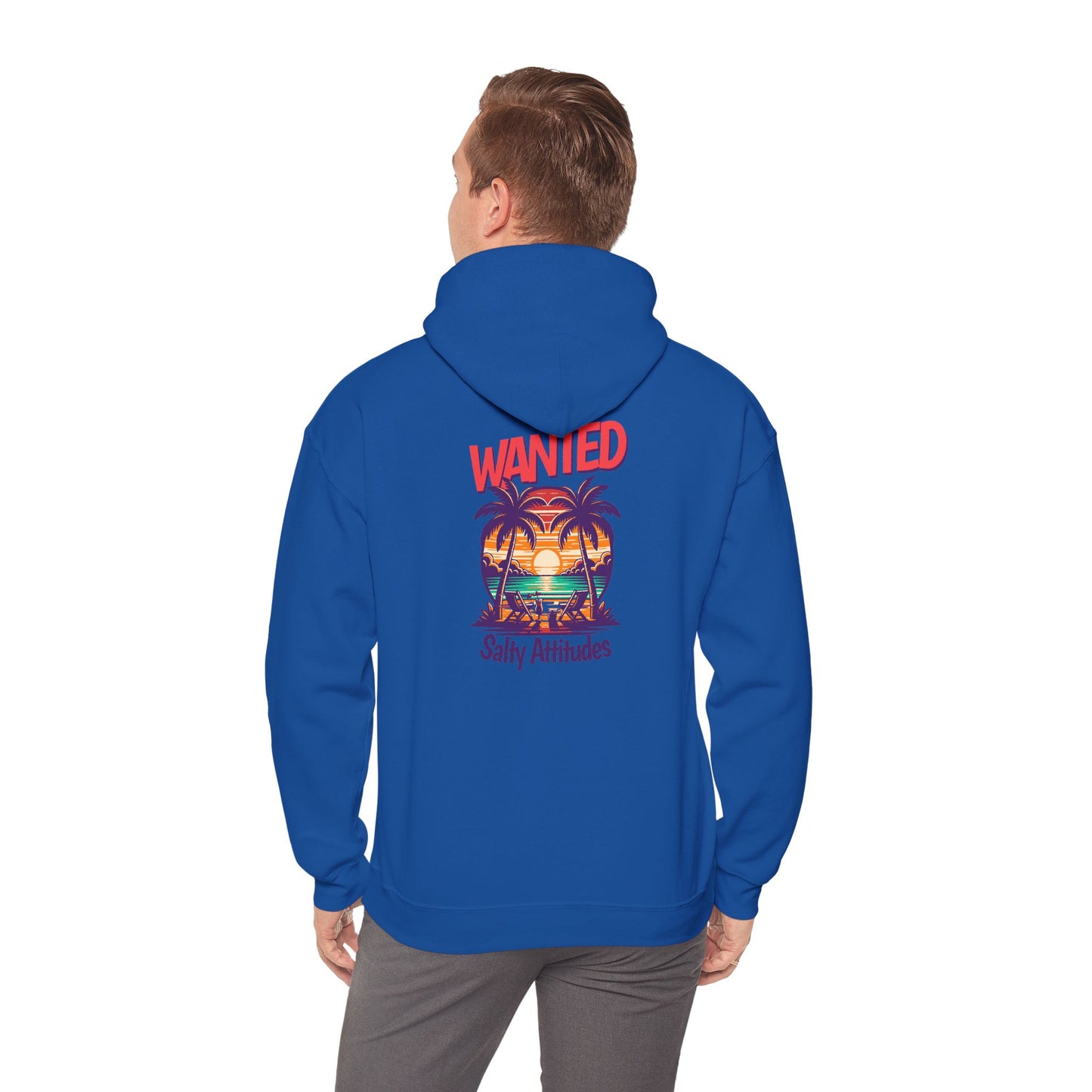 Wanted hoodie | Palm Tree Wave hoodie