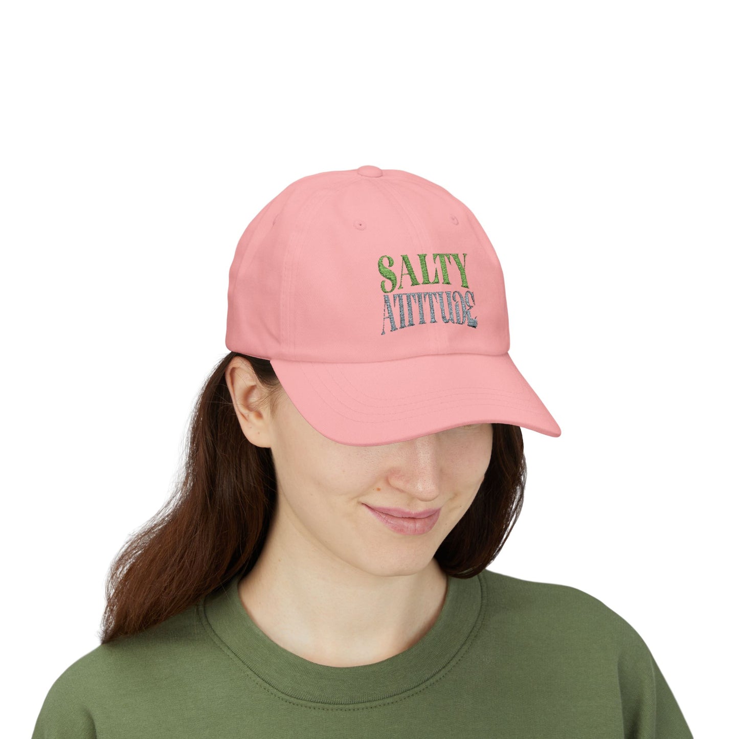 Salty Attitude - Beach Vibes Classic Dad Cap, Summer Hat,