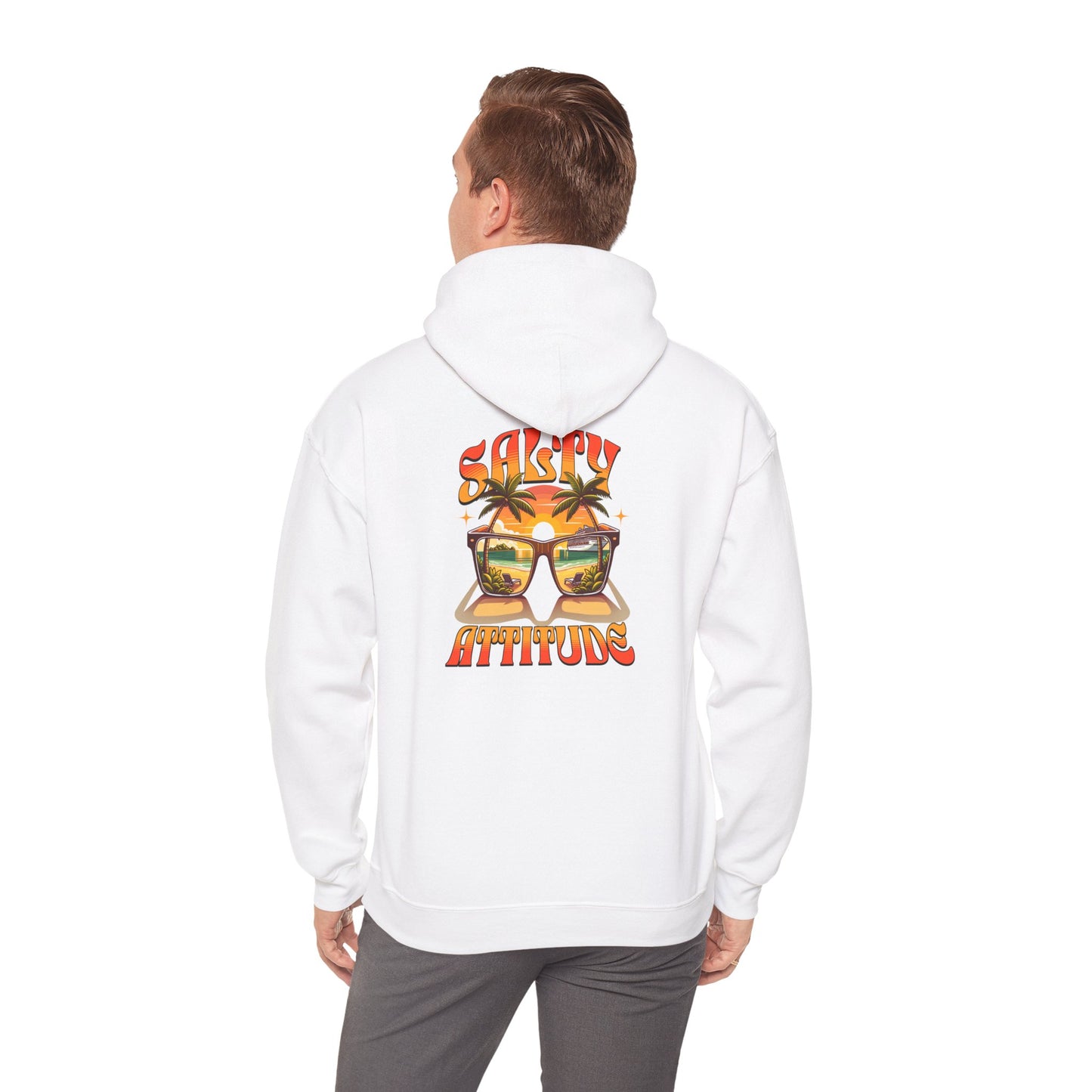 Sun glasses hoodie | Palm Tree Wave hoodie