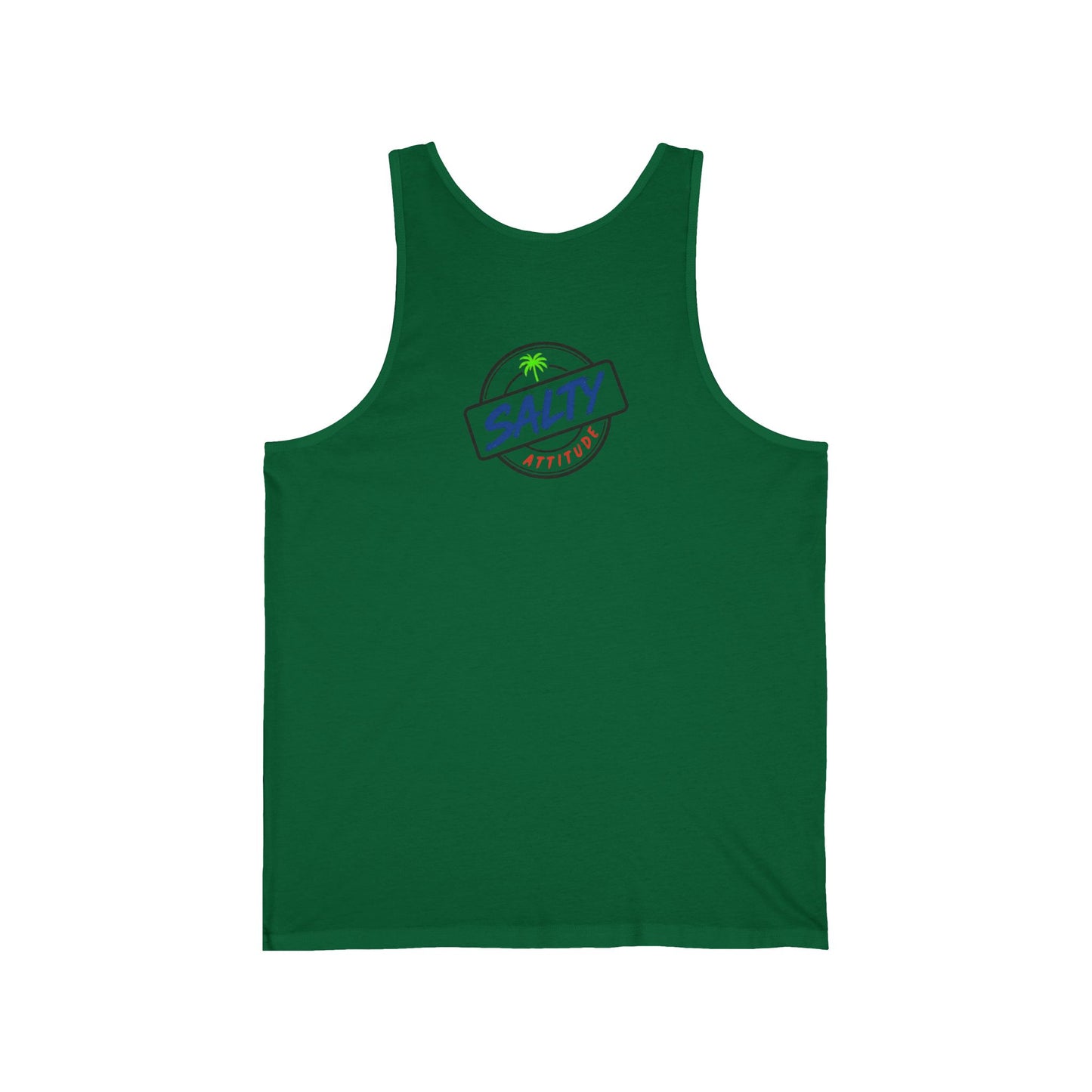 I Dink Responsibly Tank Top — Funny Pickleball Graphic Tank (Salty Athlete)