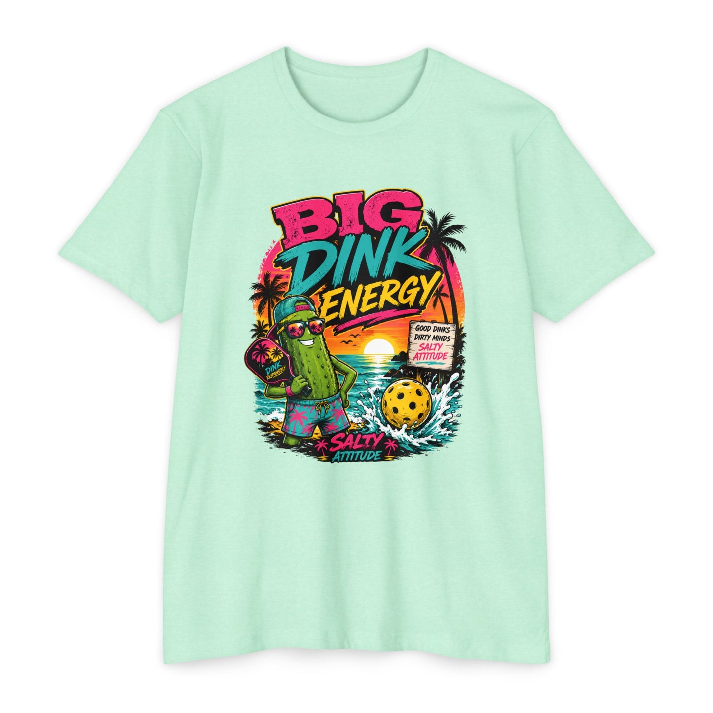 Big Dink Energy Pickleball T-Shirt — 'Big Dink Energy' Graphic Tee