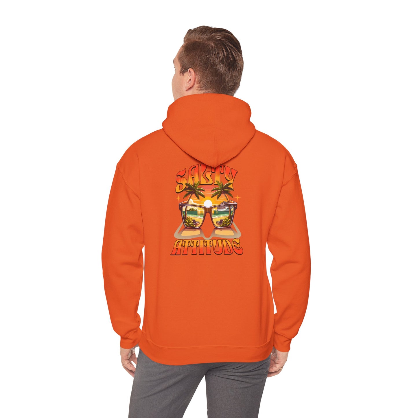 Sun glasses hoodie | Palm Tree Wave hoodie