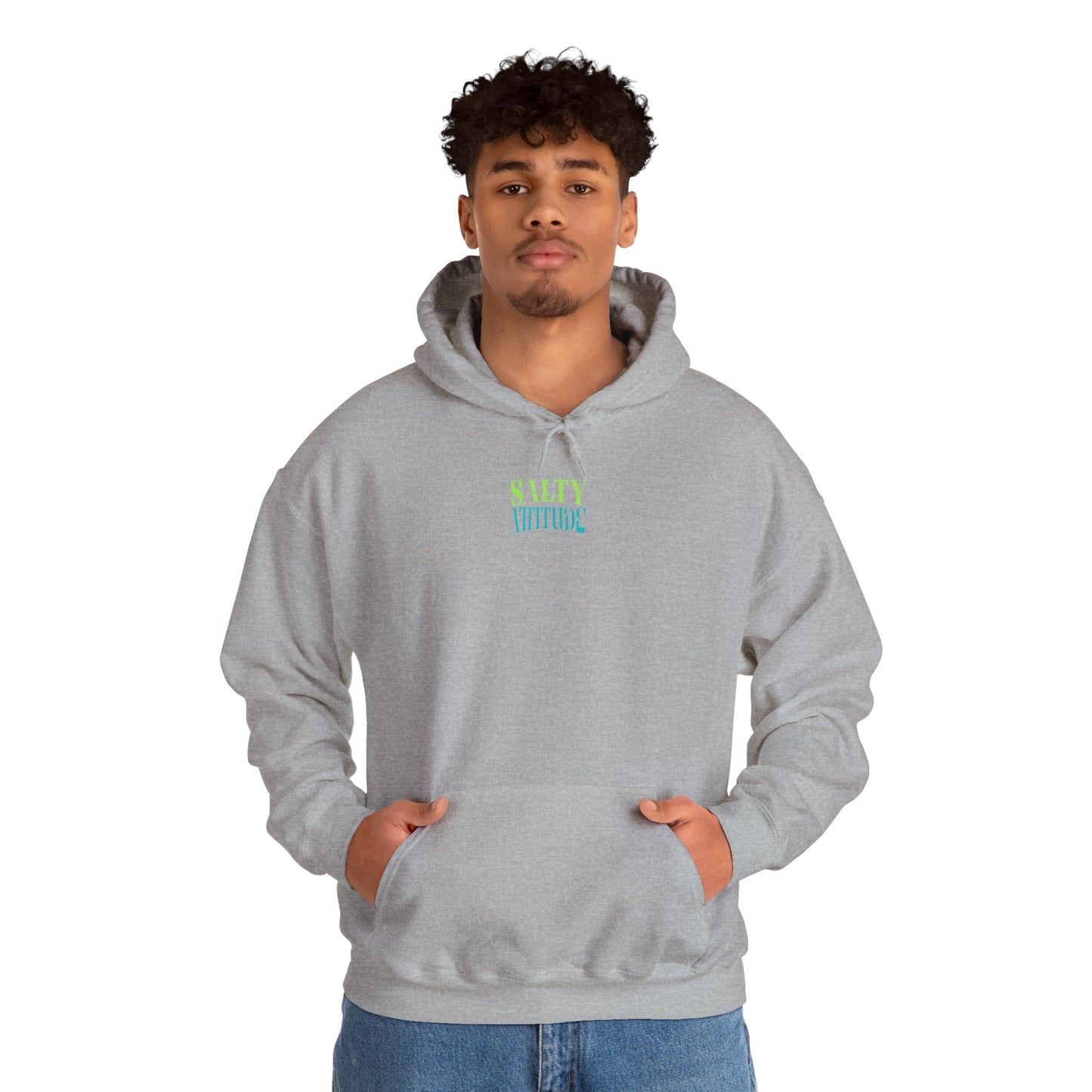 May Contain Alcohol | Palm Tree Wave hoodie
