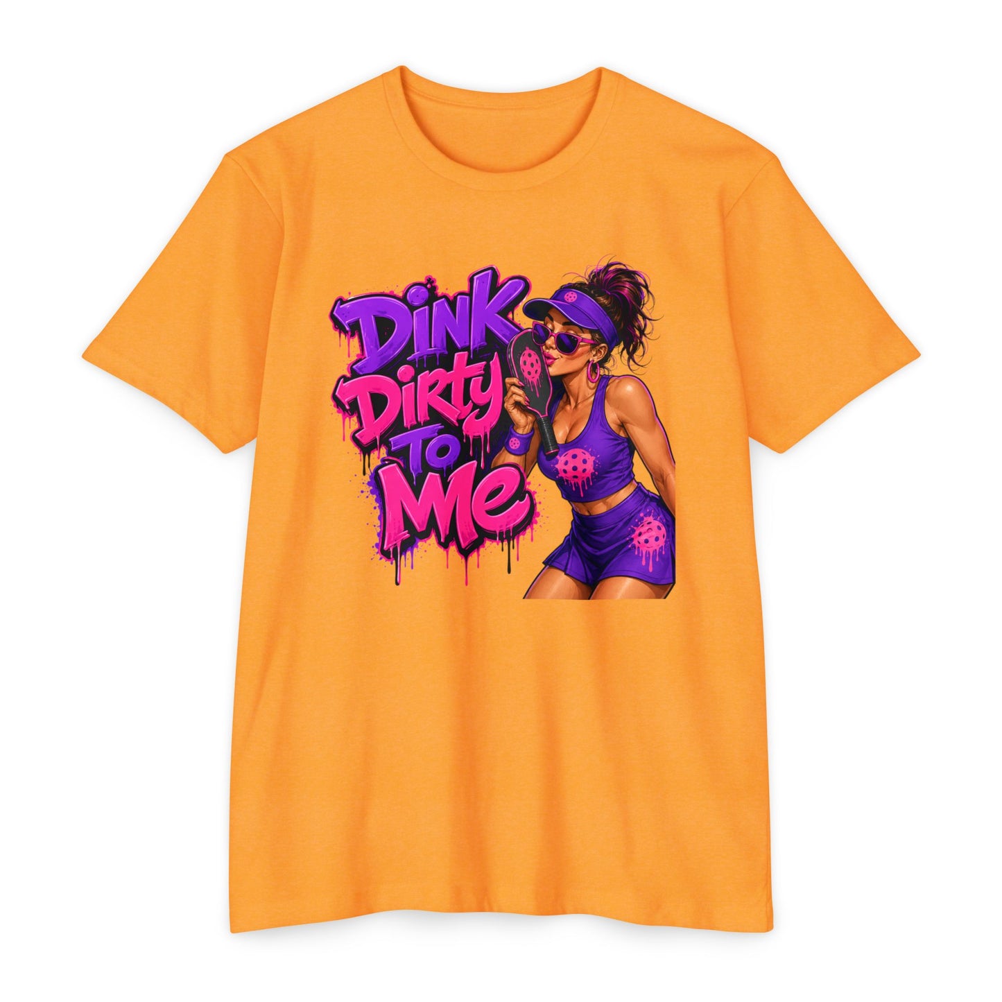 Dink Dirty To Me T-Shirt — Retro Pin-Up Beach Tee (Salty Attitude)