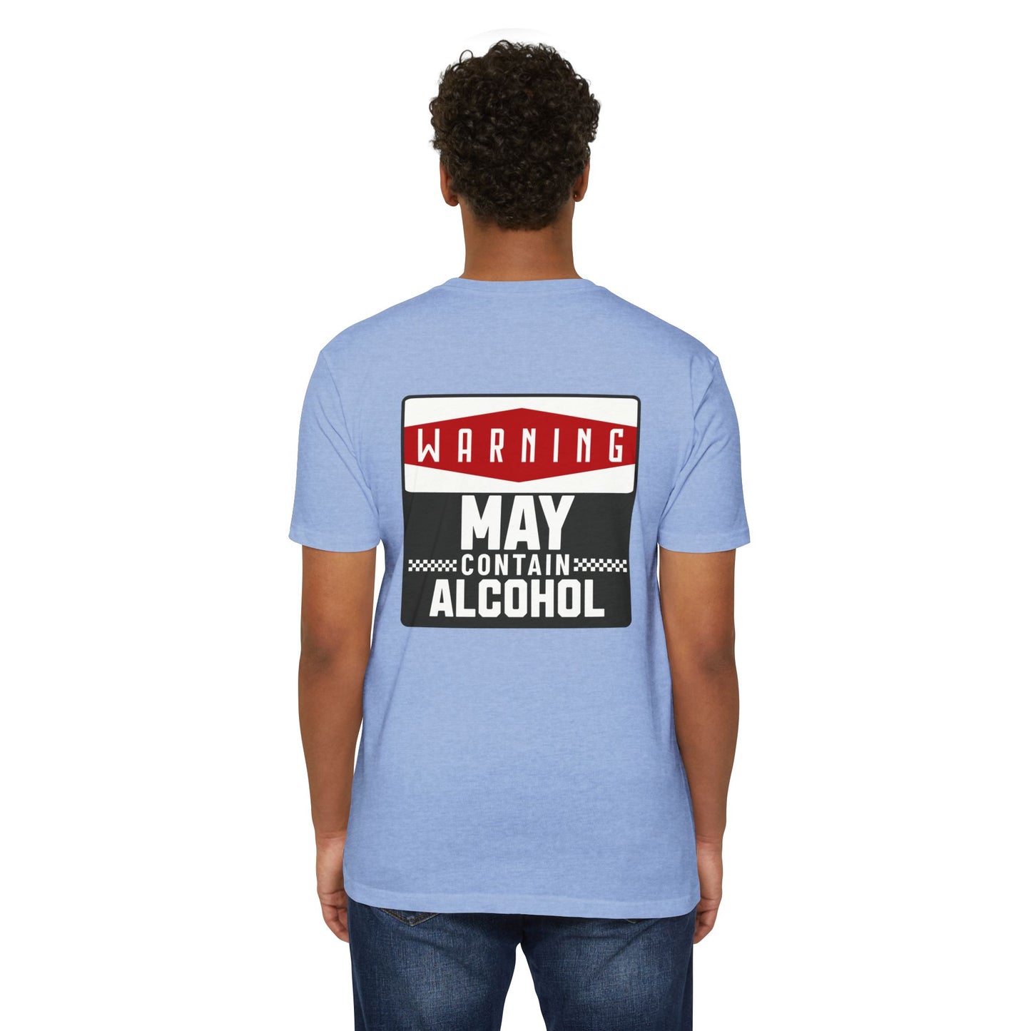 Warning May Contain Alcohol T-Shirt — Funny Salty Attitude Tee for Party Lovers