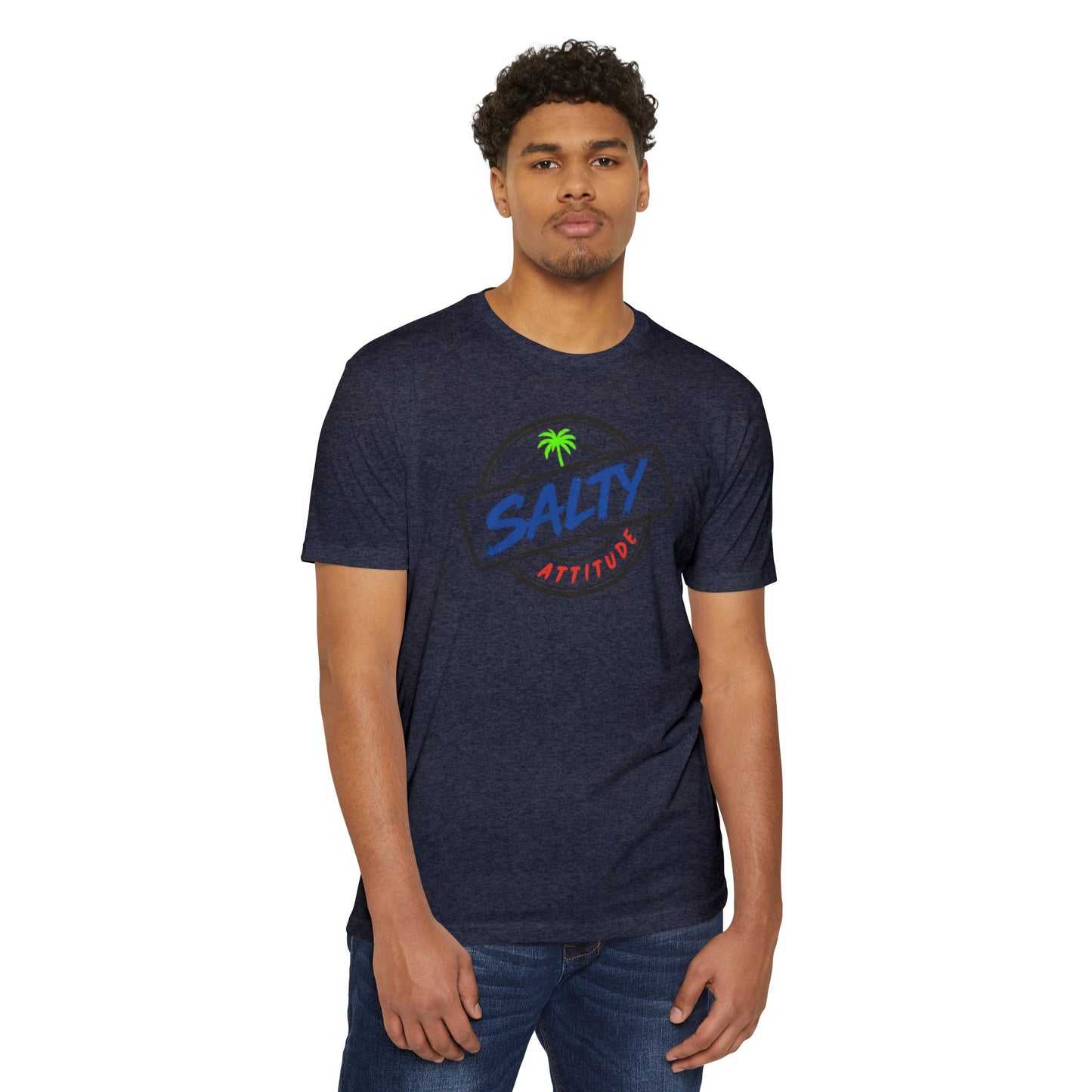 Salty Attitude Tee — Beach Vibes Graphic T-Shirt