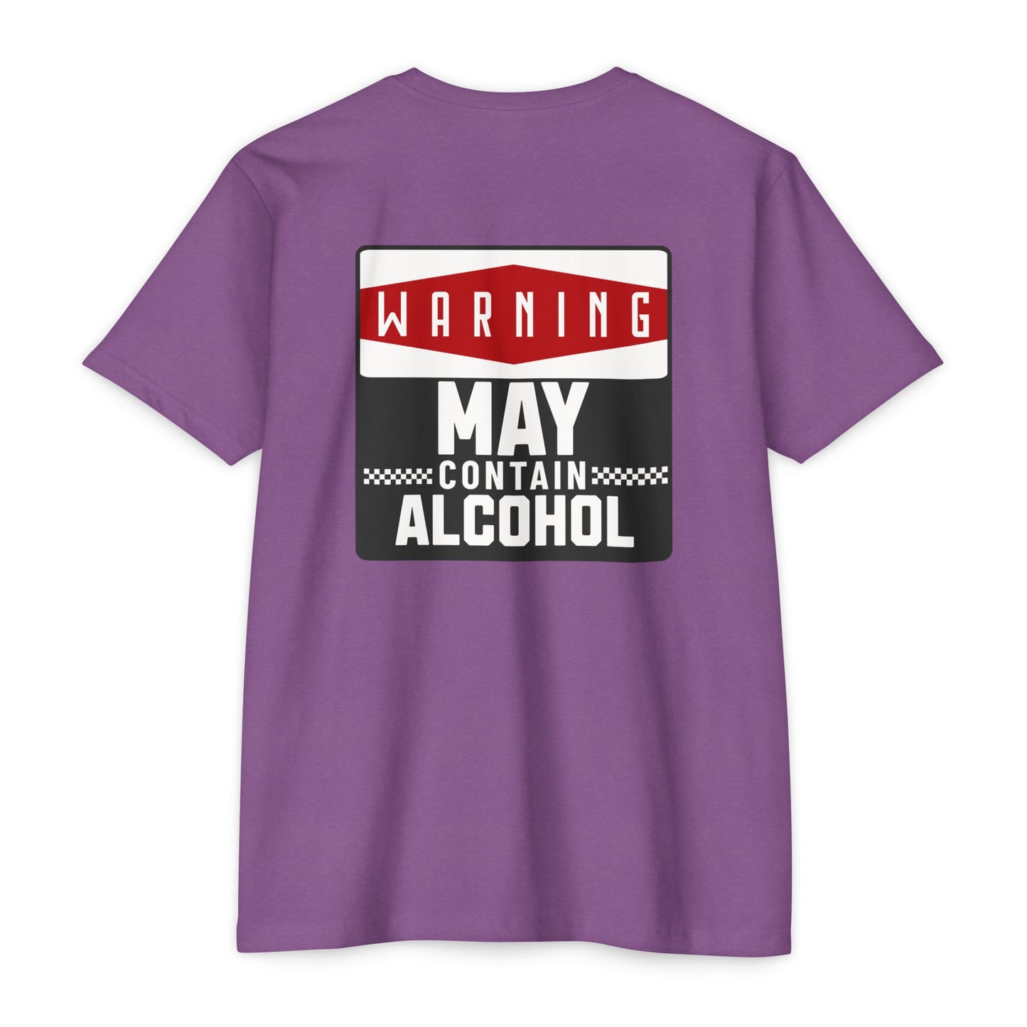 Warning May Contain Alcohol T-Shirt — Funny Salty Attitude Tee for Party Lovers