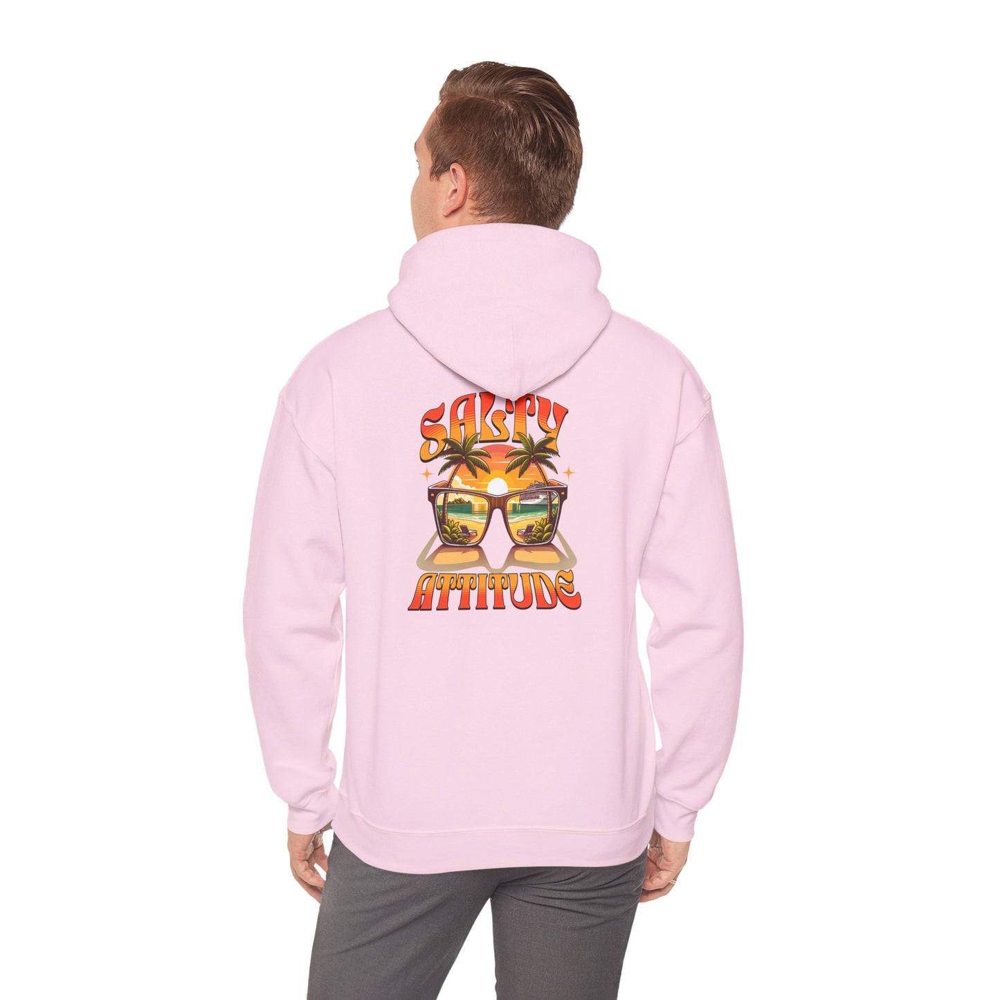 Sun glasses hoodie | Palm Tree Wave hoodie