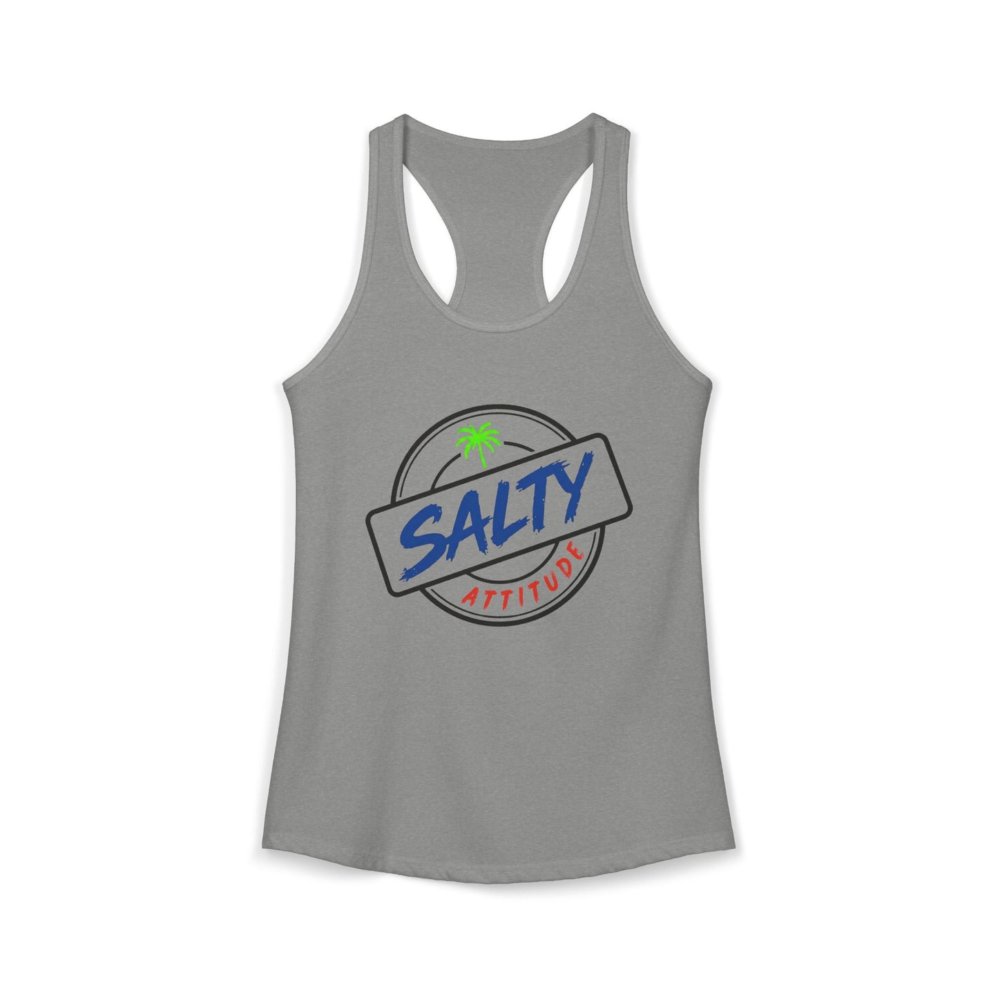 Salty Attitude - Women's Ideal Racerback Tank
