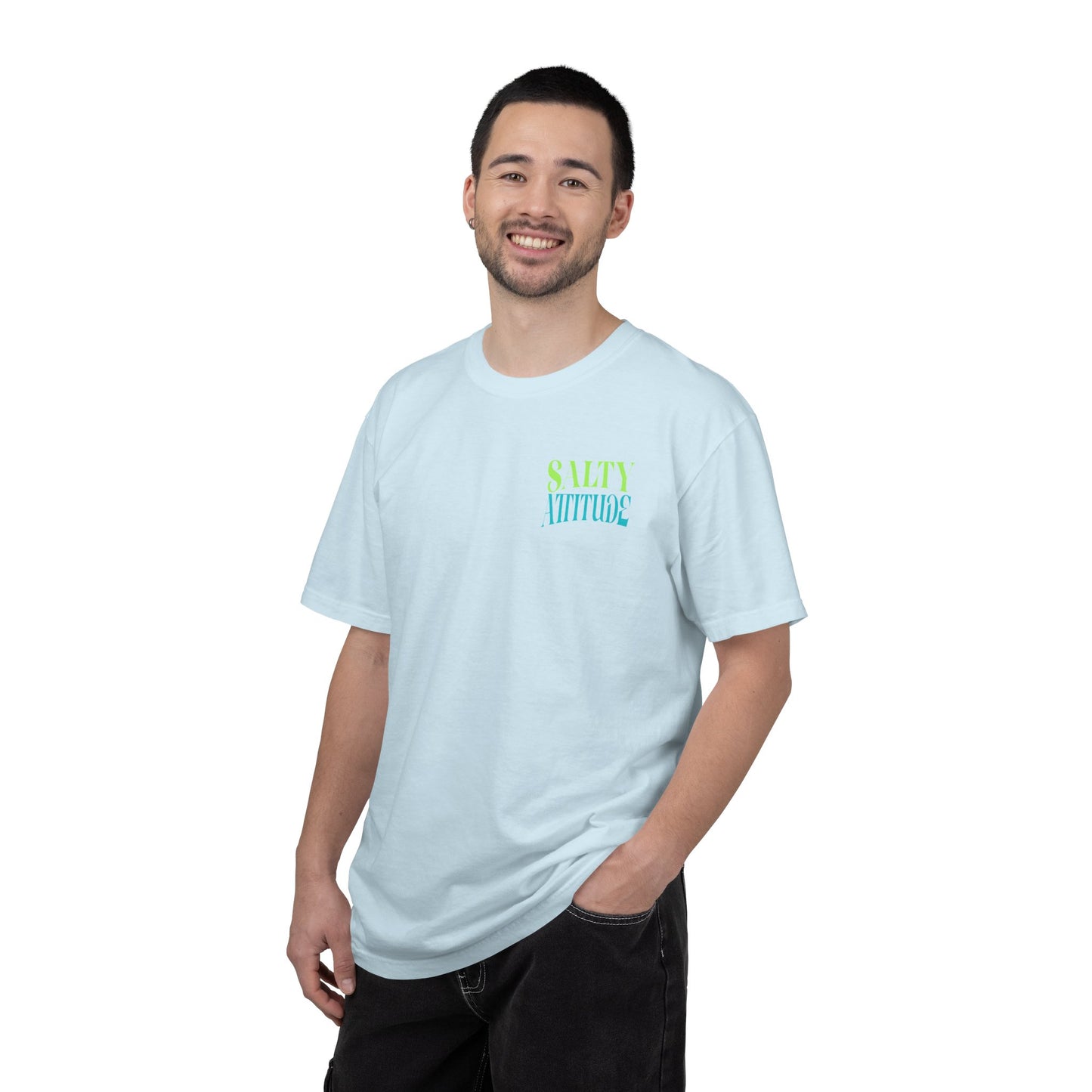 Salty Attitude T-Shirt | Beachwear, Casual Summer Top,  Ocean Vibes