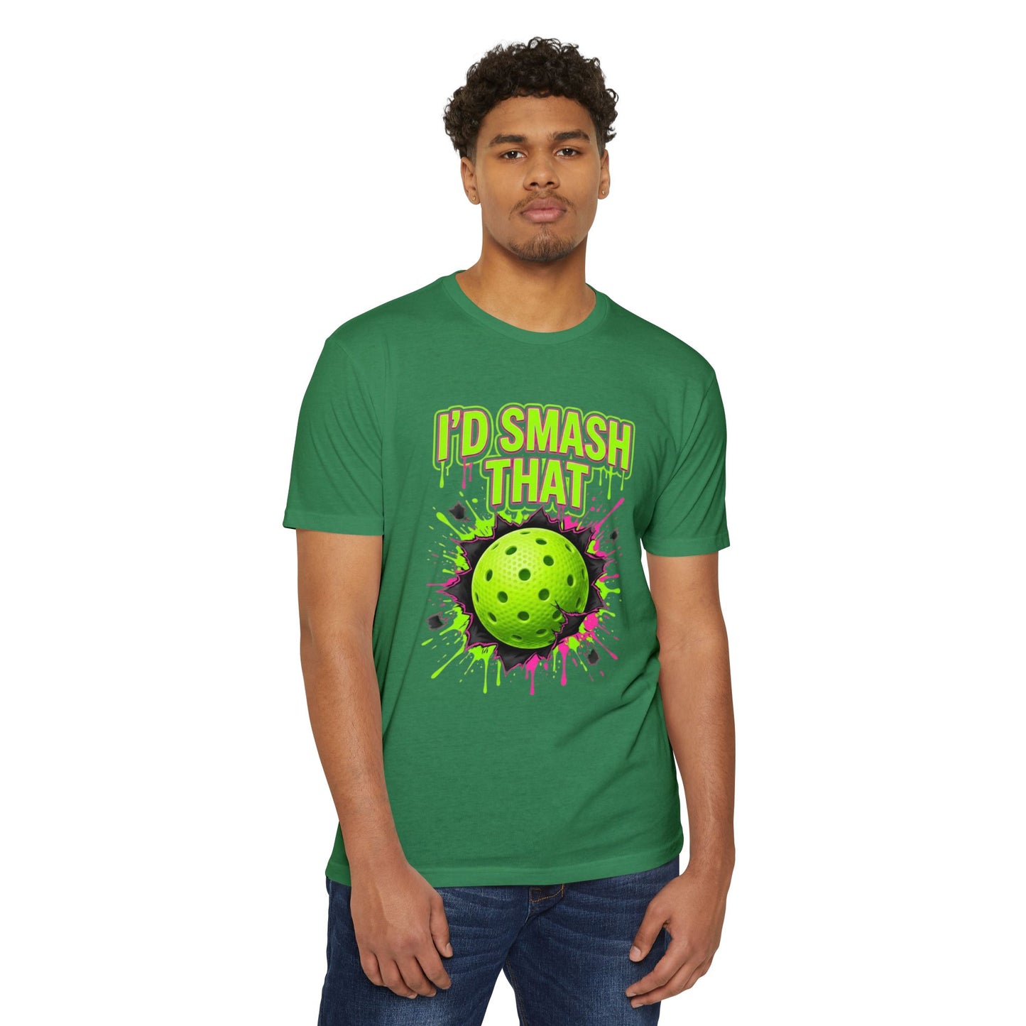I'd Smash That Pickleball T-Shirt — Salty Attitude Graphic Tee