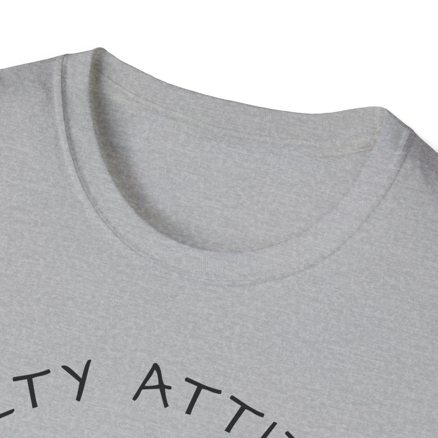 Salty Attitude Beach T-Shirt — Coastal Vacation Shirt with Sunglasses & Palm Icons