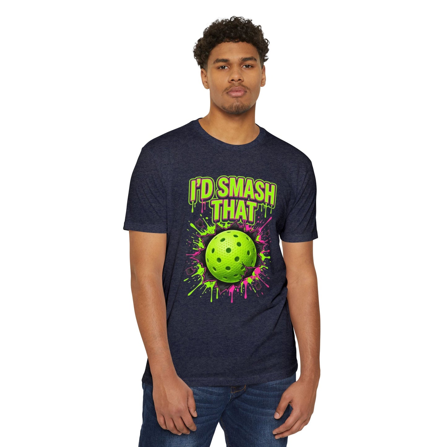 I'd Smash That Pickleball T-Shirt — Salty Attitude Graphic Tee