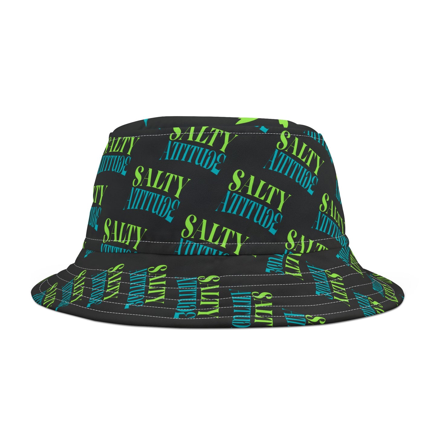 Salty Vibes Bucket Hat, Trendy Beach Hat, Summer Accessory