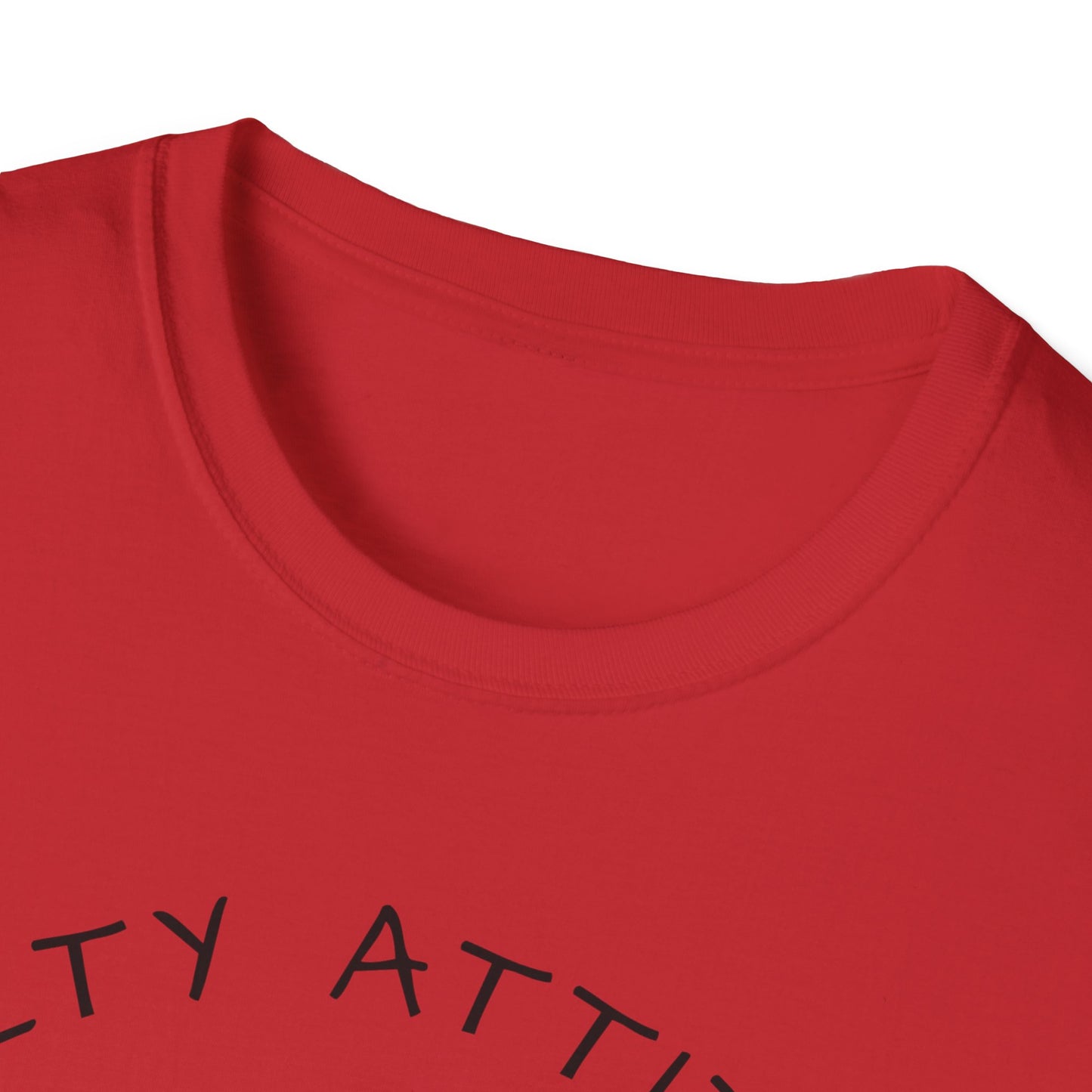 Salty Attitude Beach T-Shirt — Coastal Vacation Shirt with Sunglasses & Palm Icons