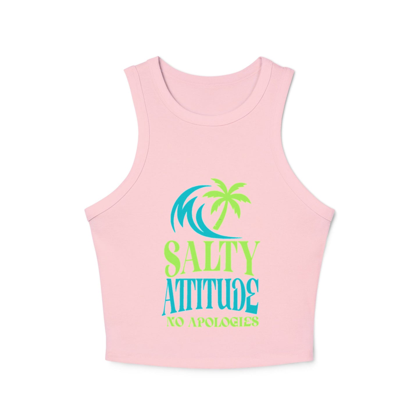 Women's Racer Tank Top - Sassy Summer Apparel, Beach Wear, Vacation Top