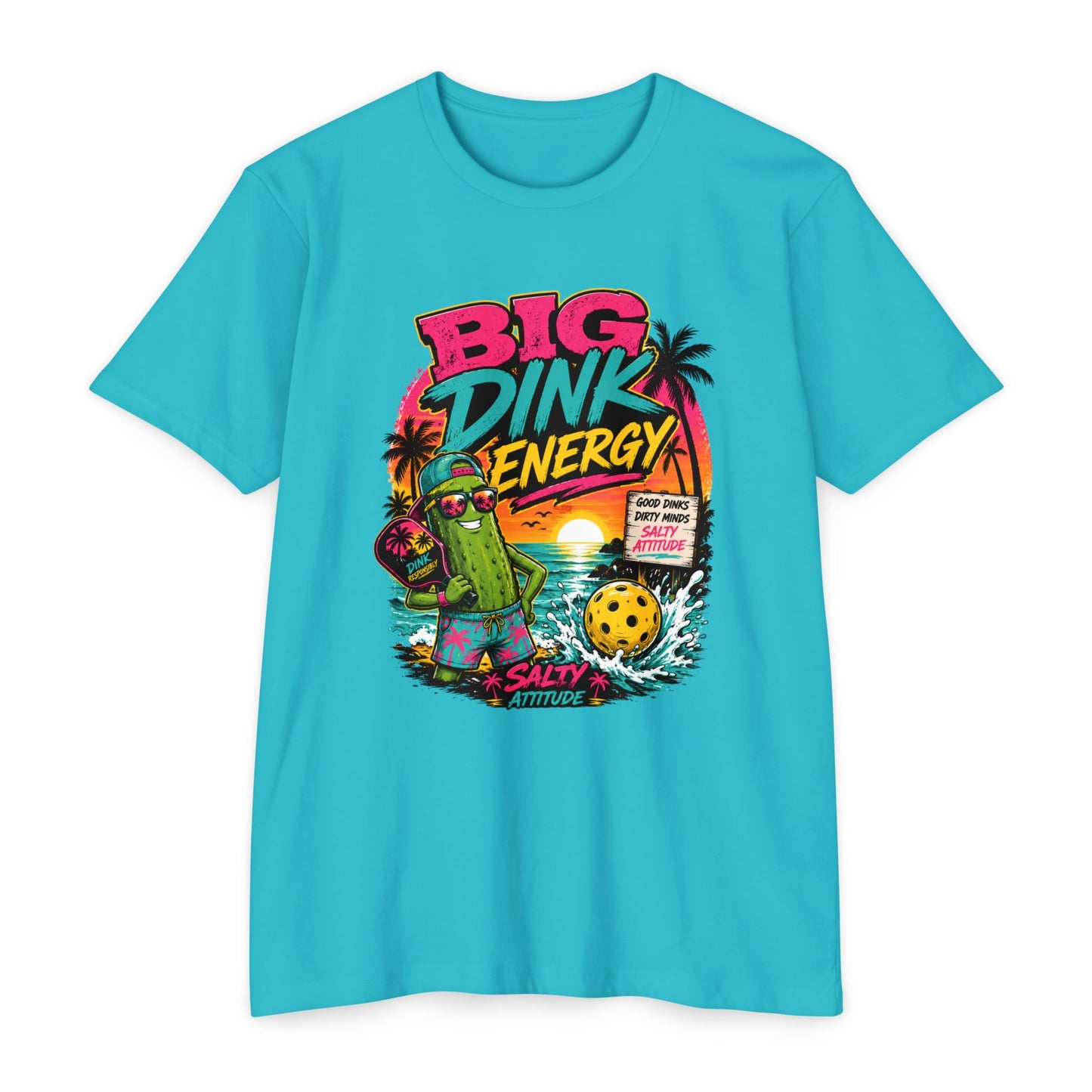 Big Dink Energy Pickleball T-Shirt — 'Big Dink Energy' Graphic Tee