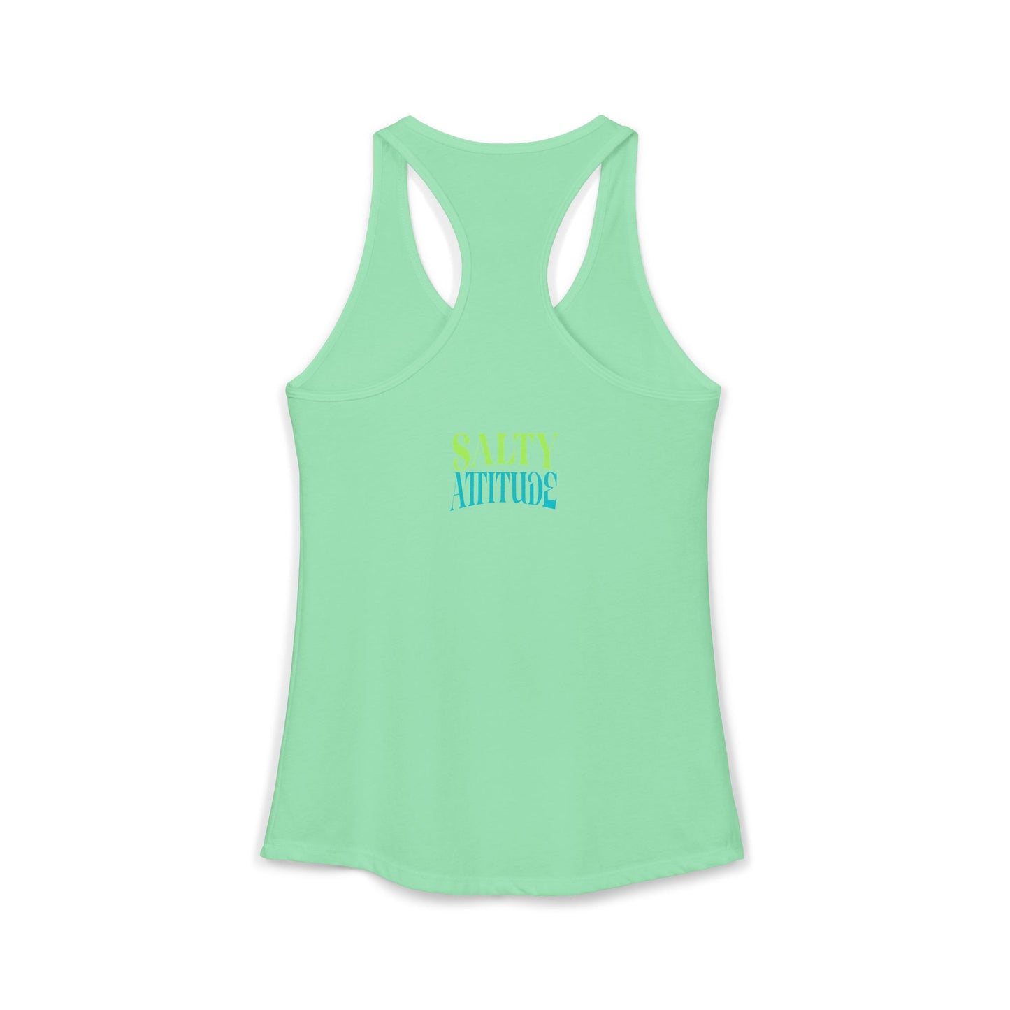 Wanted Salty Attitudes Summer Shirt, Beachwear, Women's Tropical Tank Top