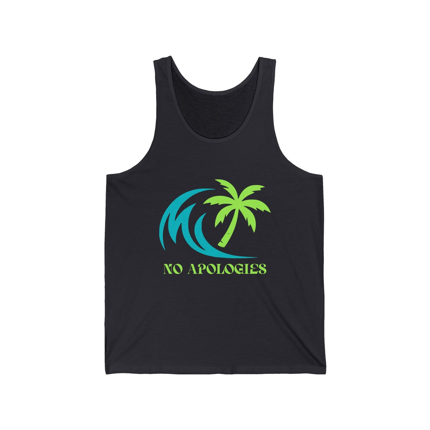 Tropical Vibes Tank, Beach Party Wear, No Apologies Top, Salty Attitude Shirt