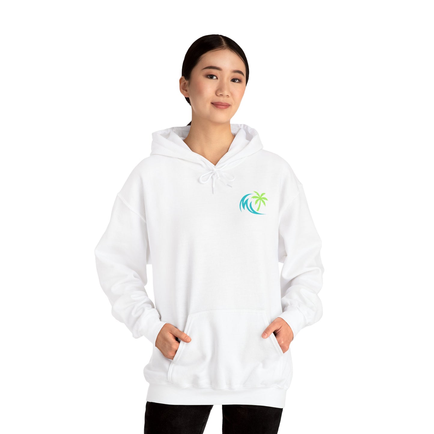 Vibes hoodie | Palm Tree Wave hoodie