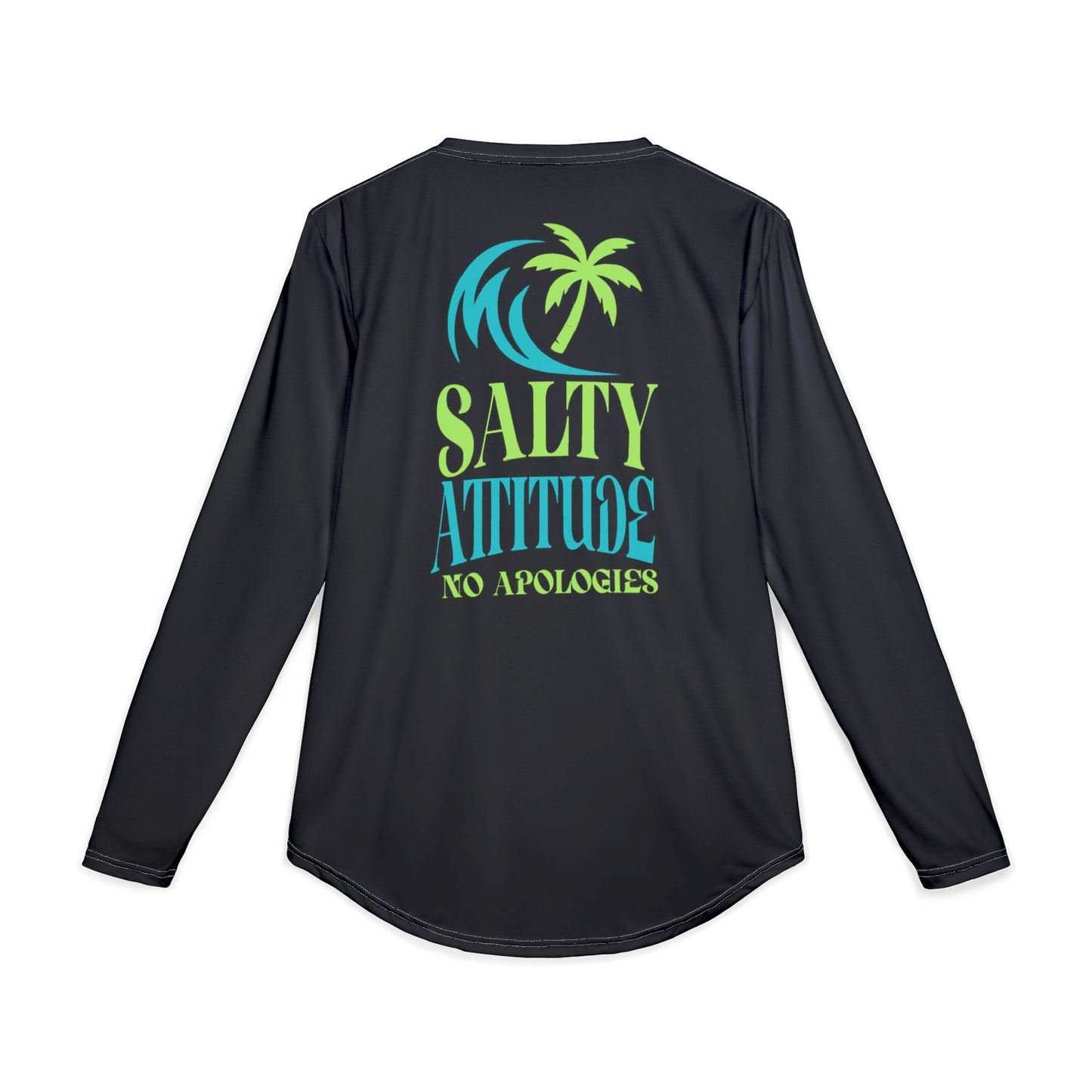 Salty Attitude UV Protection Long Sleeve Shirt - Perfect for Outdoor Enthusiasts
