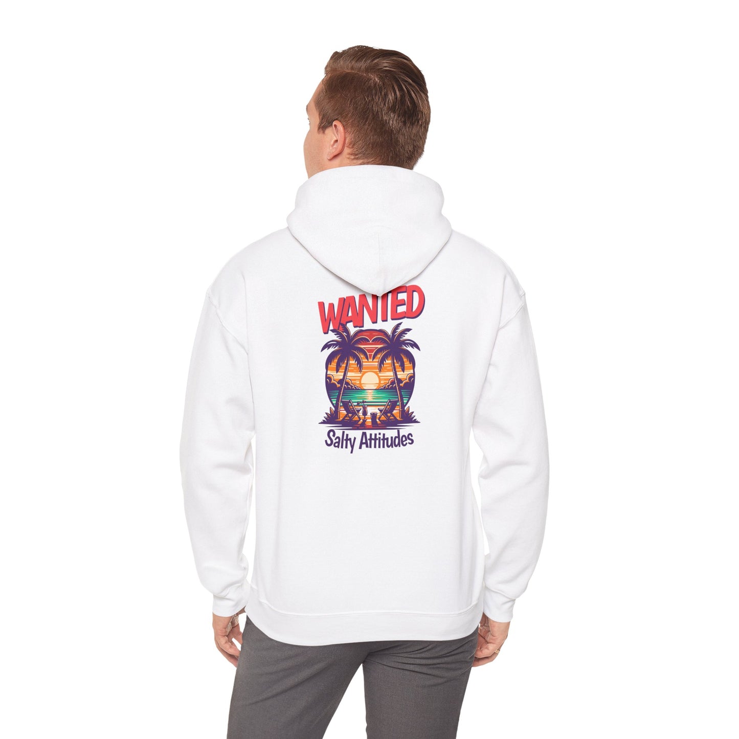 Wanted hoodie | Palm Tree Wave hoodie