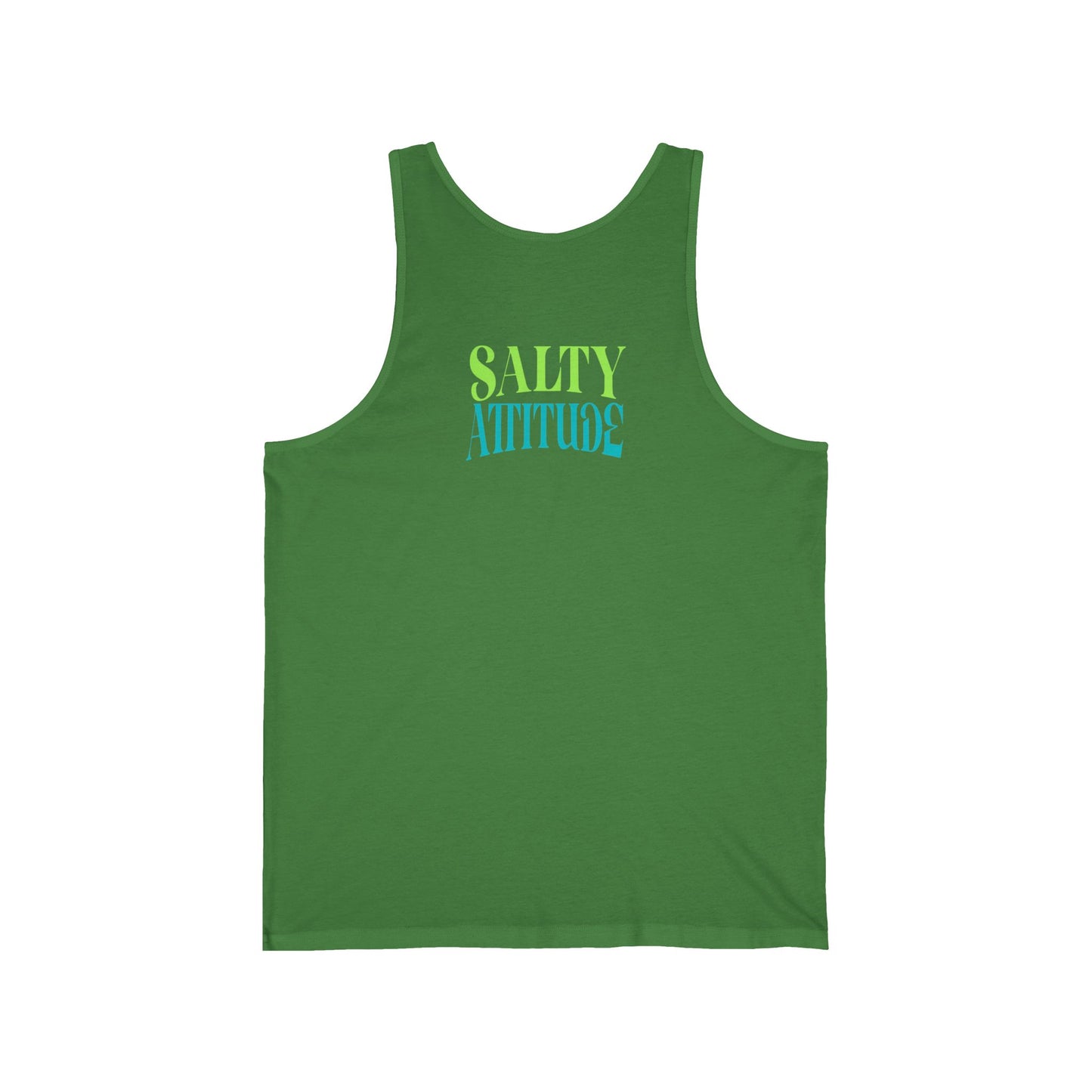 Tropical Vibes Tank, Beach Party Wear, No Apologies Top, Salty Attitude Shirt