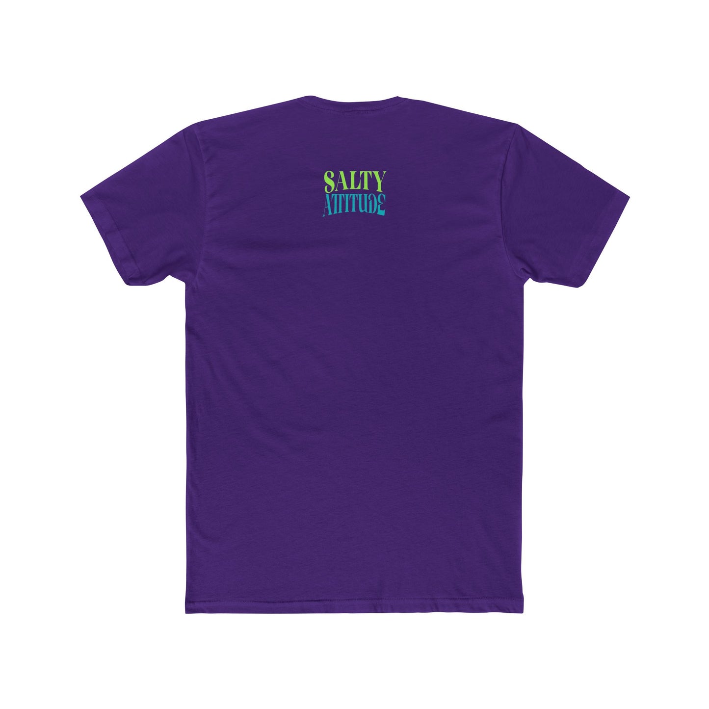 Salty Attitude T-Shirt — 'Salty Attitude No Apologies' Beach Vibes Tee