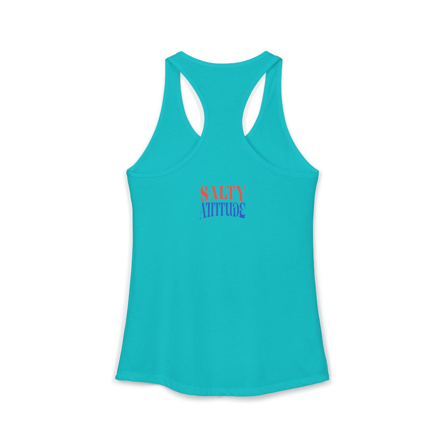 Salty Attitude  -  Women's Ideal Racerback Tank