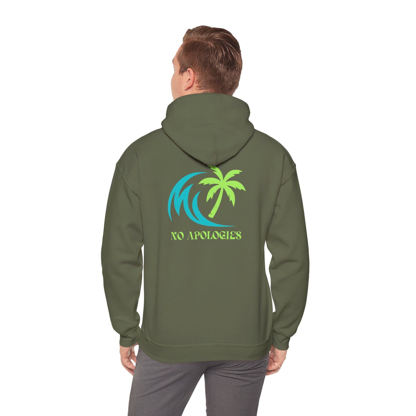 Salty Vibes hoodie | Palm Tree Wave hoodie