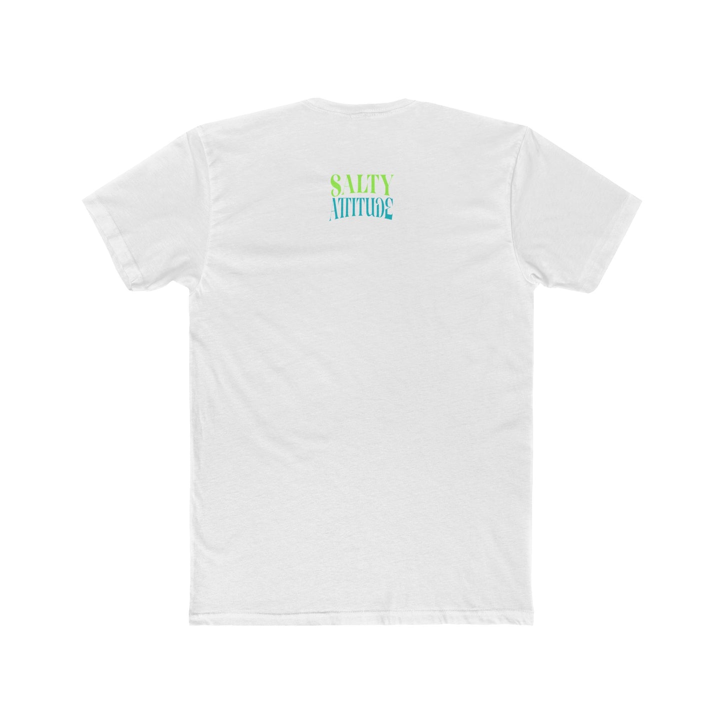 Salty Attitude T-Shirt — 'Salty Attitude No Apologies' Beach Vibes Tee