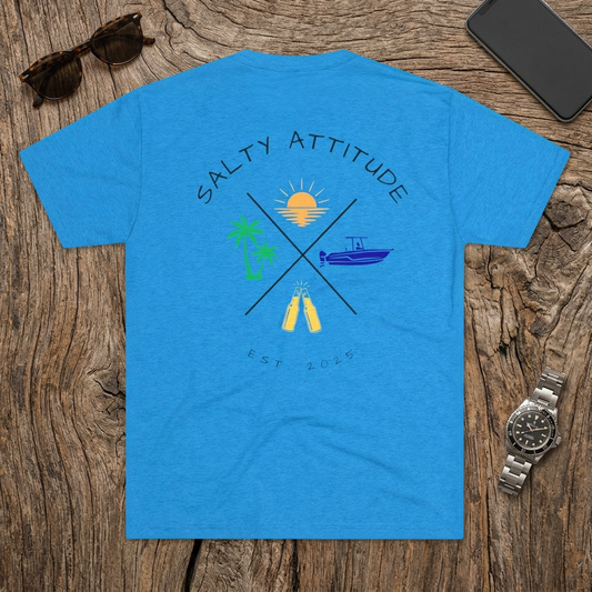 Salty Attitude Crew Tee