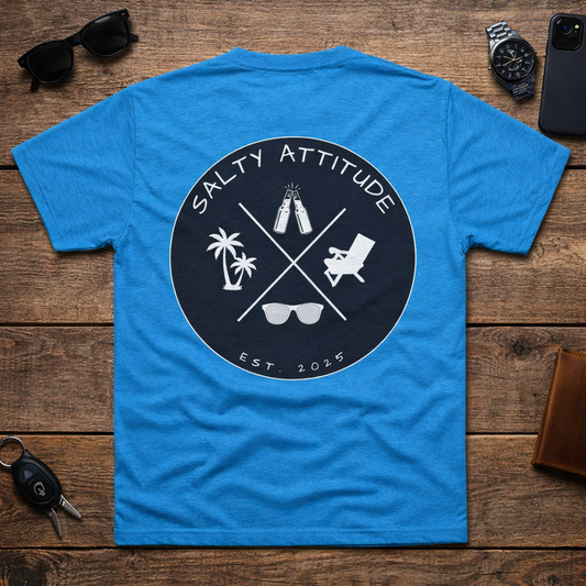 Salty Attitude Crew Tee