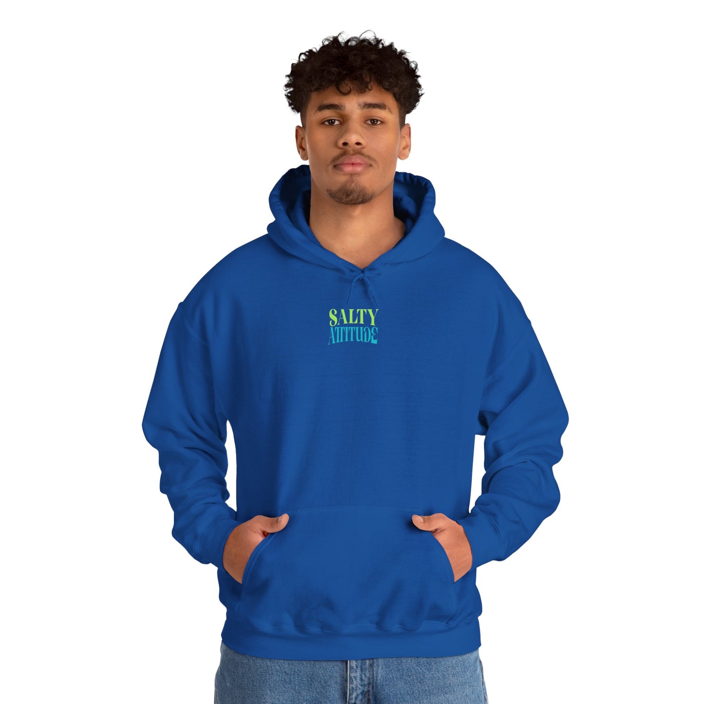 May Contain Alcohol | Palm Tree Wave hoodie