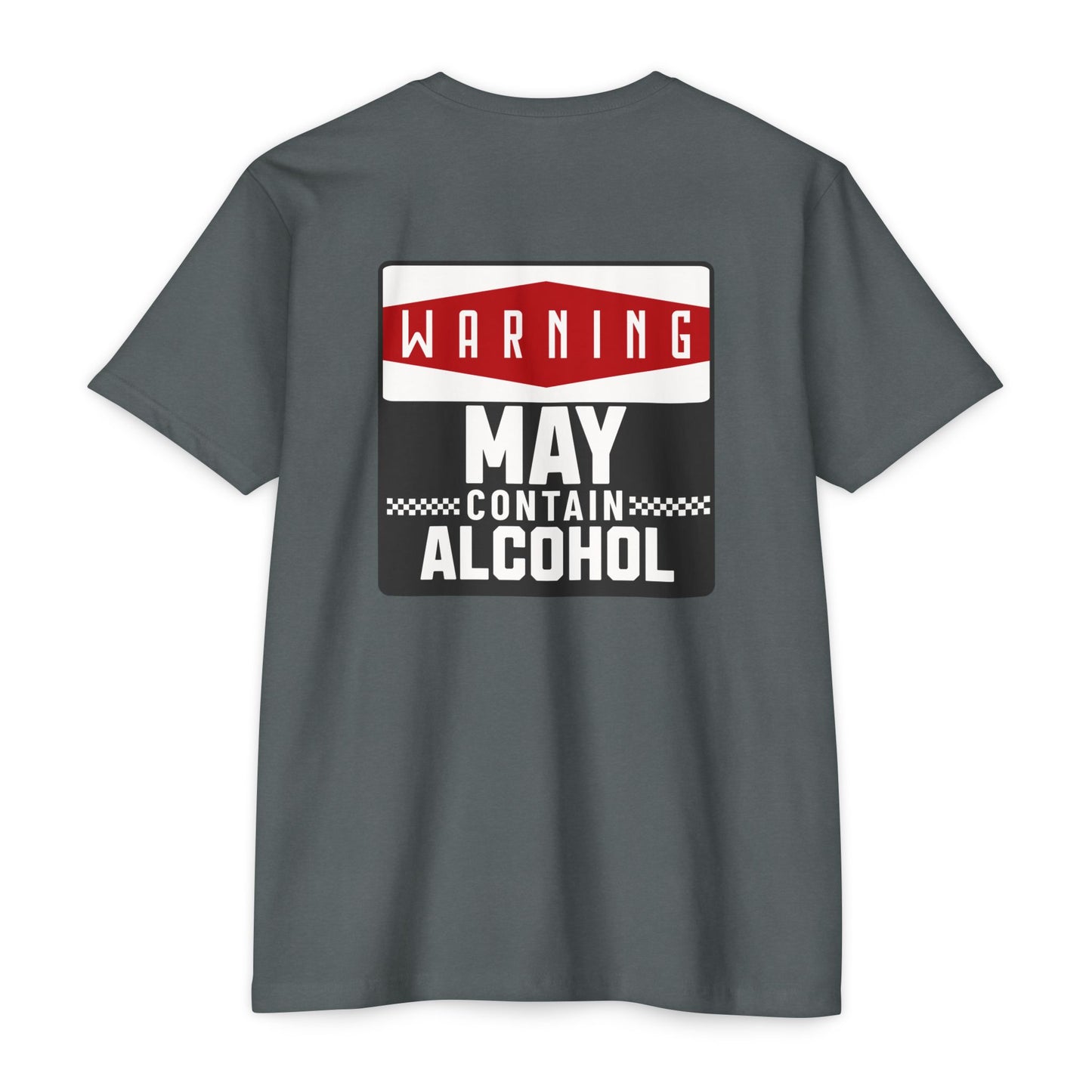 Warning May Contain Alcohol T-Shirt — Funny Salty Attitude Tee for Party Lovers