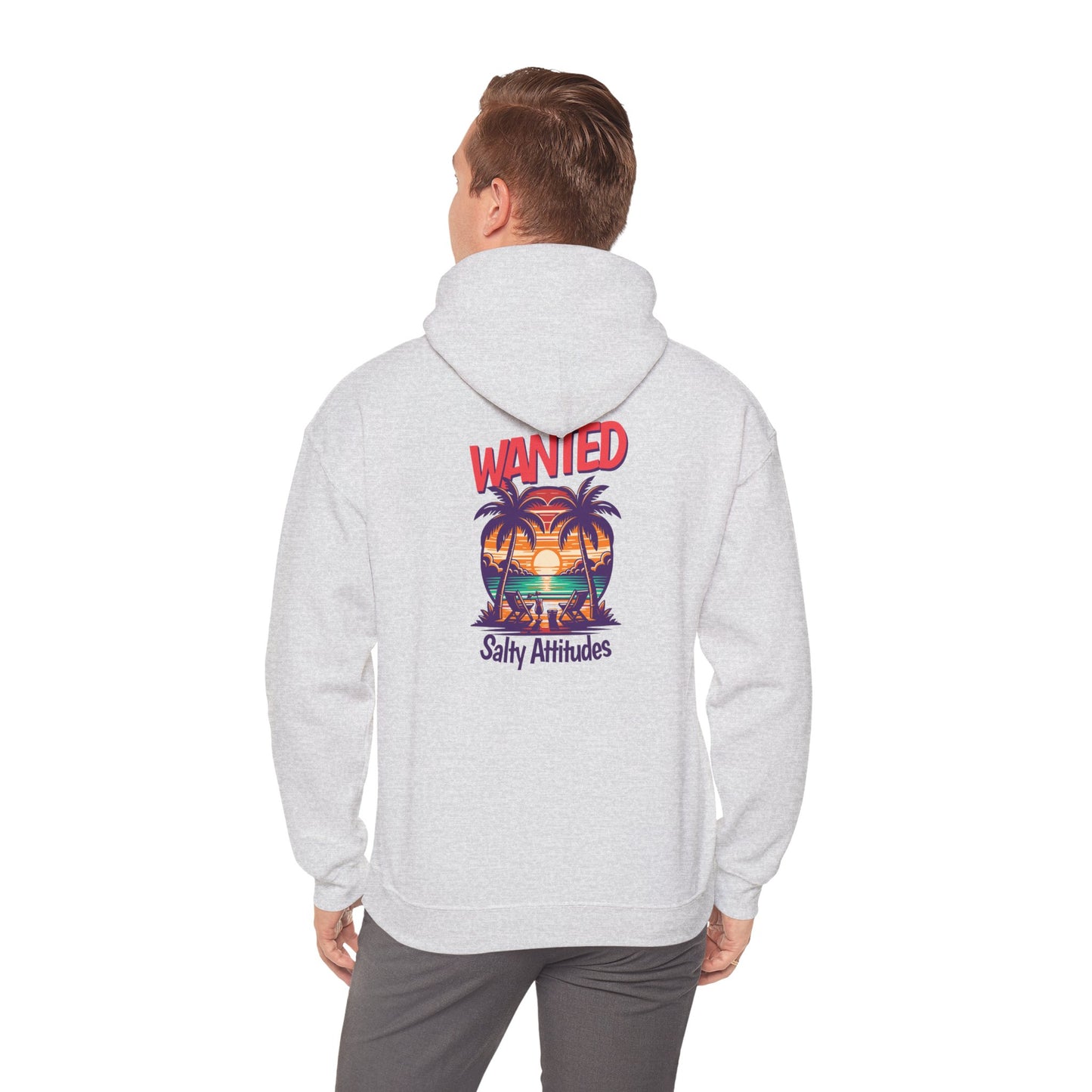 Wanted hoodie | Palm Tree Wave hoodie