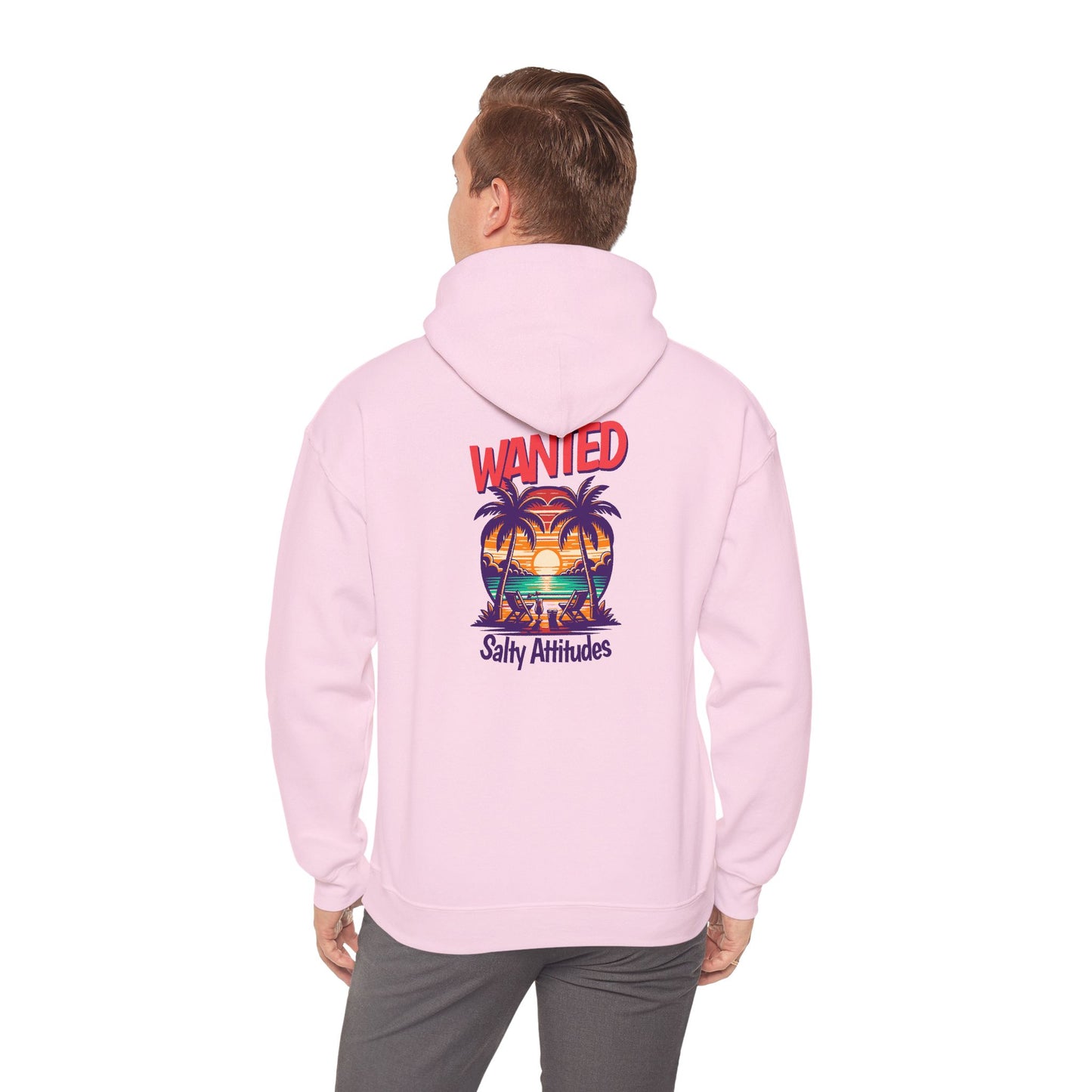 Wanted hoodie | Palm Tree Wave hoodie