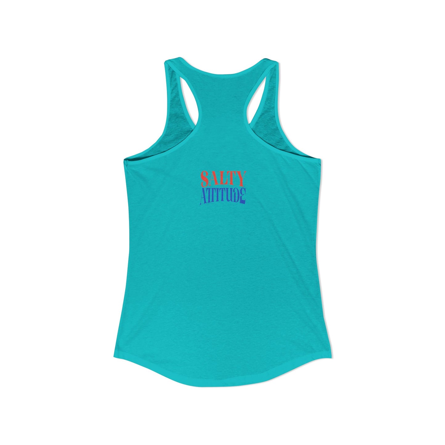Salty Attitude Vibes -  Women's Ideal Racerback Tank