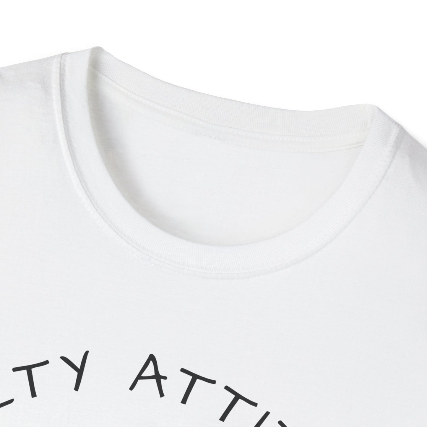 Salty Attitude Beach T-Shirt — Coastal Vacation Shirt with Sunglasses & Palm Icons