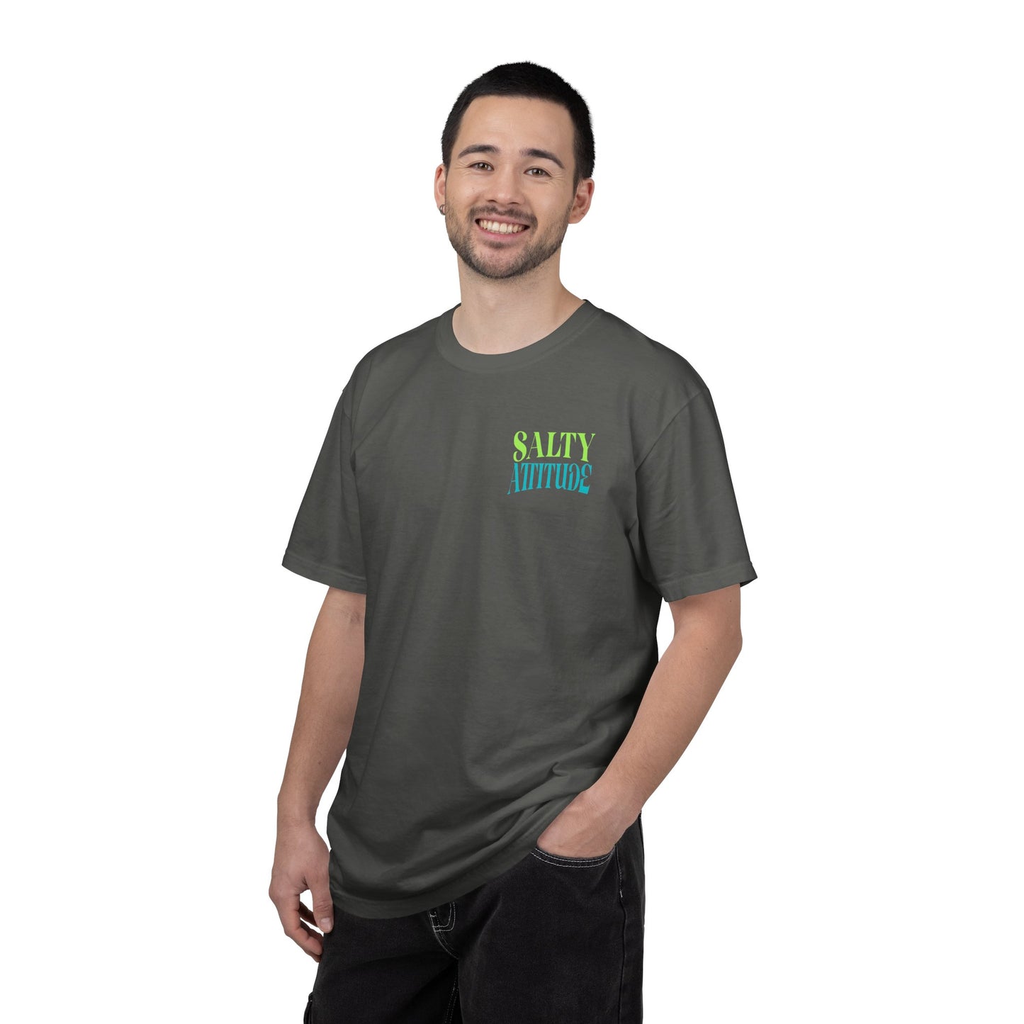 Salty Attitude T-Shirt | Beachwear, Casual Summer Top,  Ocean Vibes