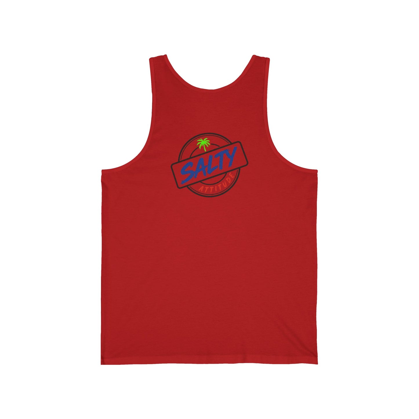 Dink Me Baby Tank Top — Retro Beach Surf Graphic with 'Dink Me Baby One More Time'