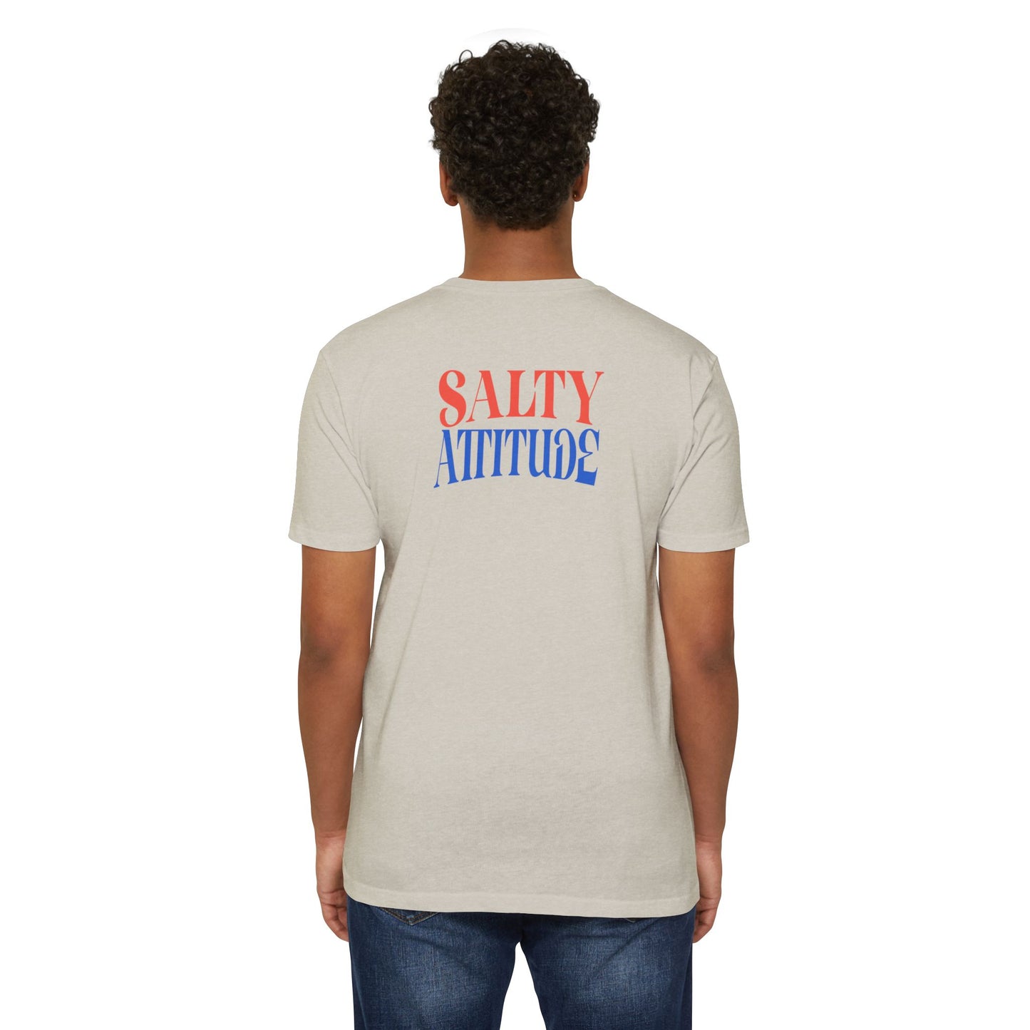 Salty Attitude T-Shirt — "My Blood Type Is ABV" Beach Beer Graphic Tee
